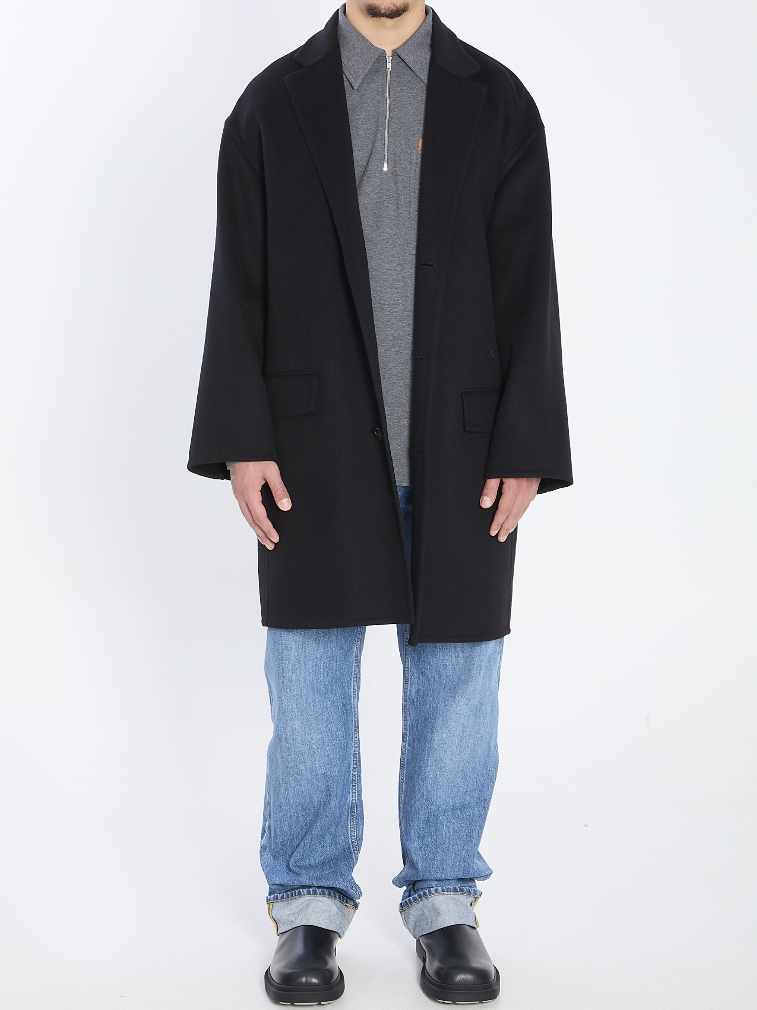 [Bottega Veneta] Coat FW25 815142_V4CB0_1000