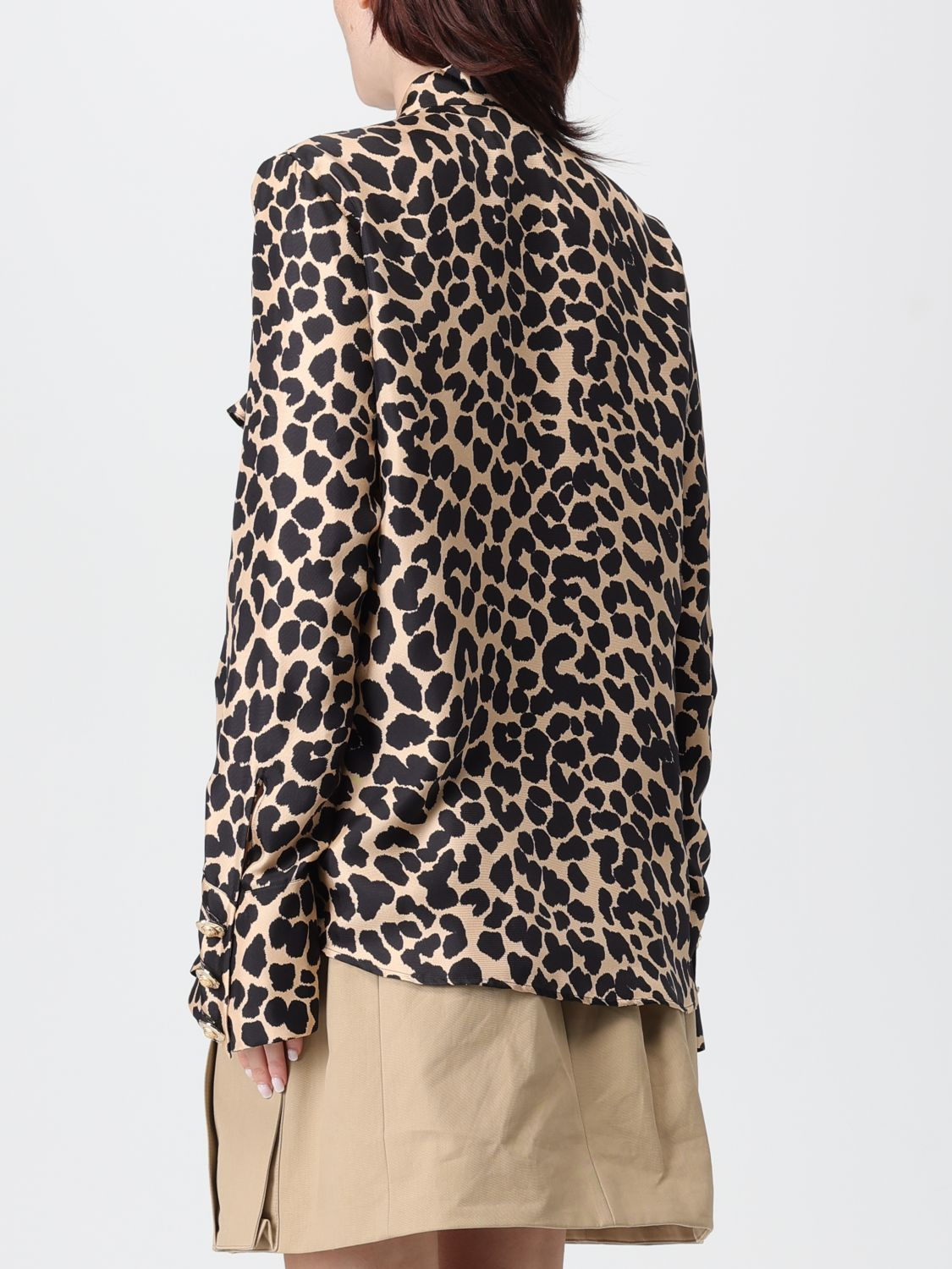 [Balmain] Shirts Long Sleeve FW25 FF1HR150SF10 GBA