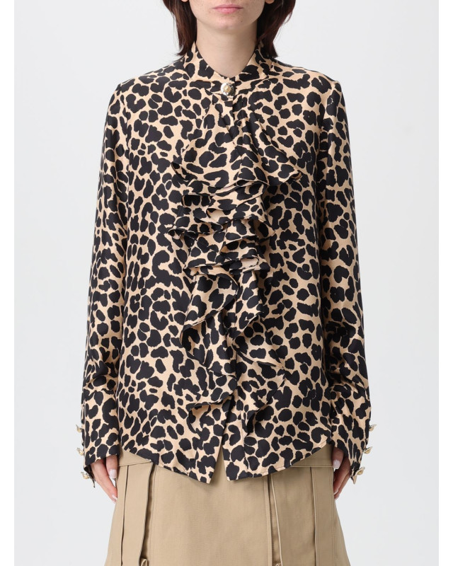 [Balmain] Shirts Long Sleeve FW25 FF1HR150SF10 GBA