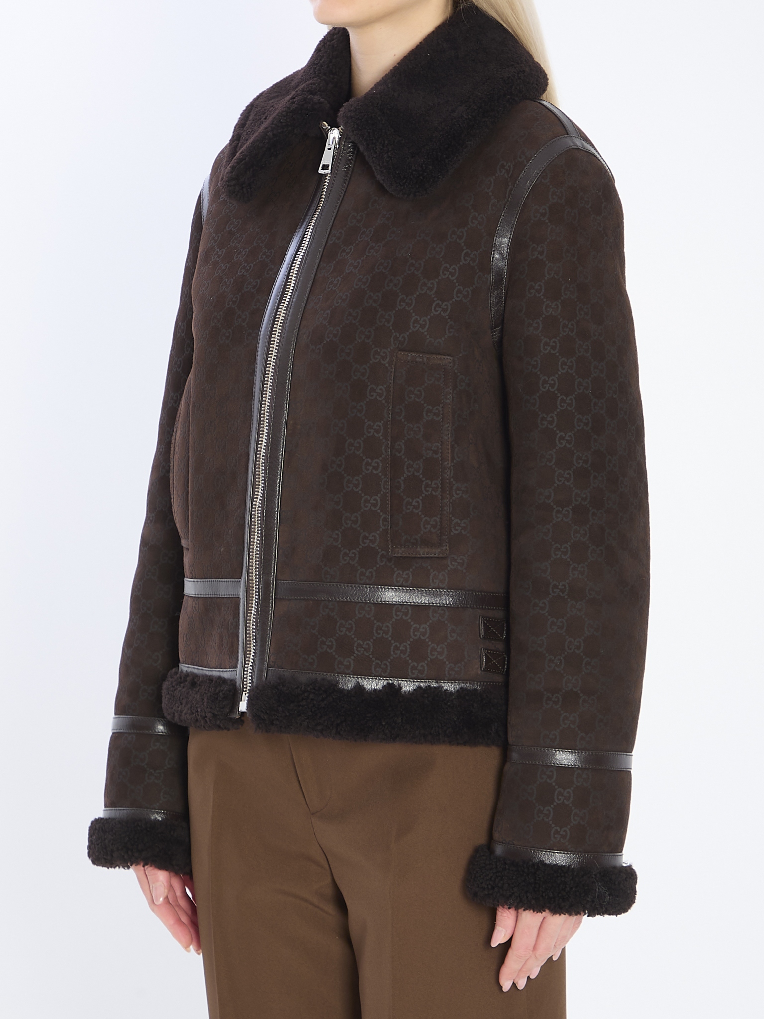 [Gucci] Leather Jacket FW25 835526_XSAGB_2037