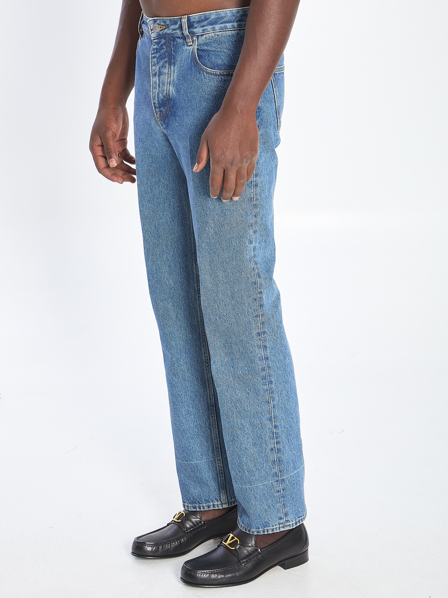 [Valentino Garavani] Jeans FW25 7V3DE04Q_B0W_558