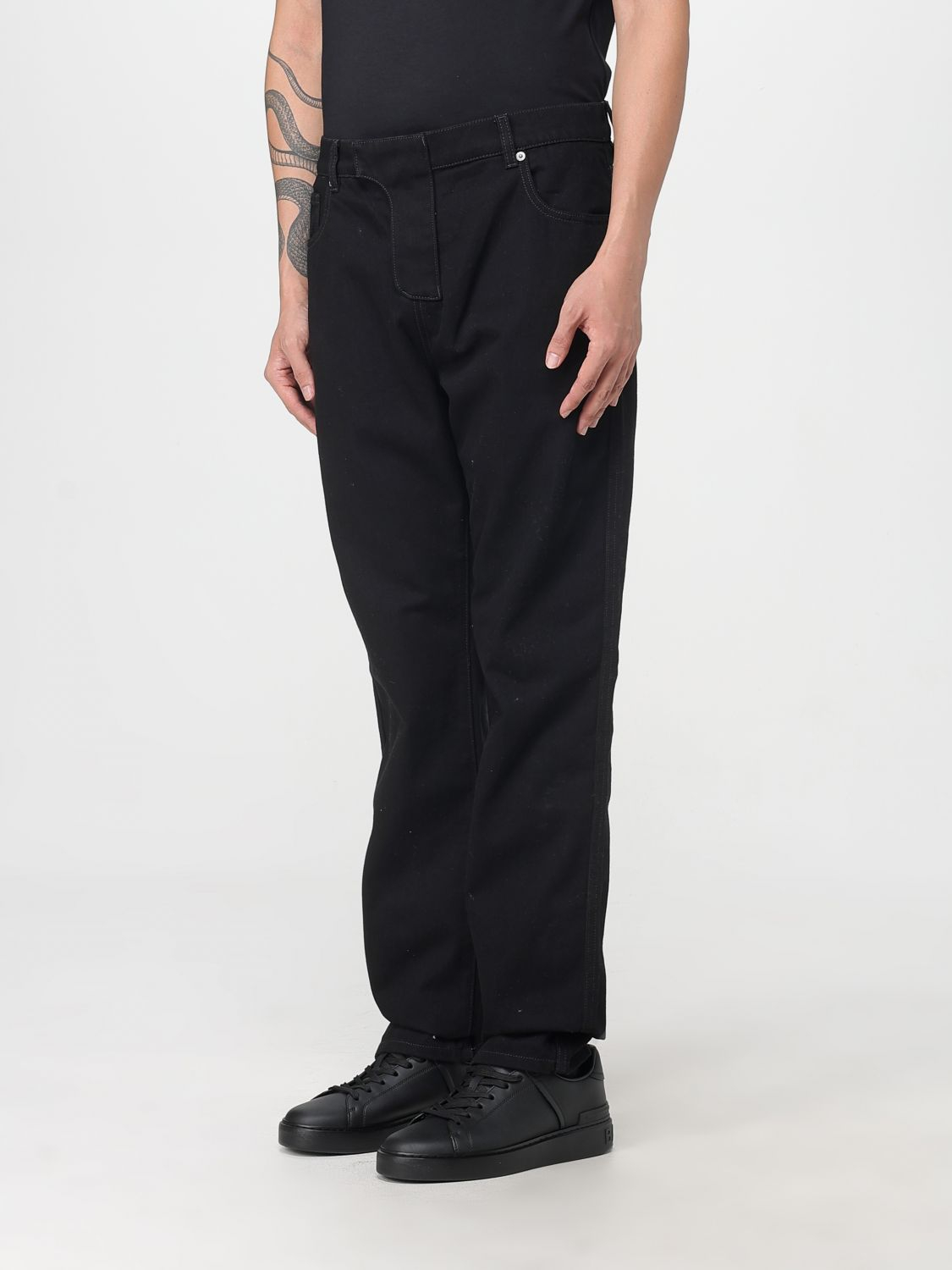 [Balmain] Jeans FW25 FH1MI083DF88 0PC
