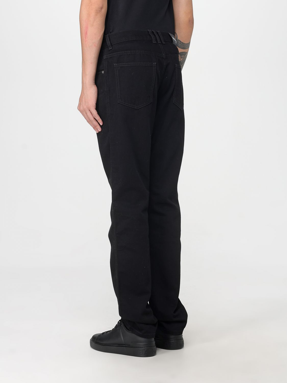 [Balmain] Jeans FW25 FH1MI083DF88 0PC