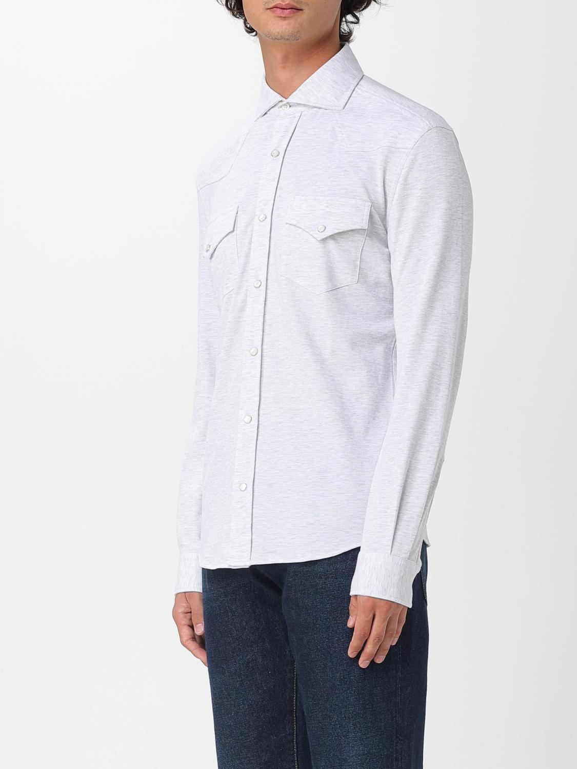 [Brunello Cucinelli] Shirts Long Sleeve SS26 ME8546666 C3657
