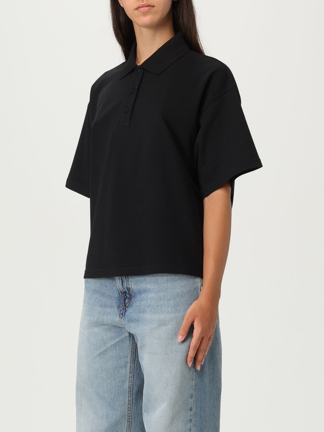[Saint Laurent] Shirts Short Sleeve SS26 841963Y37HC 1000