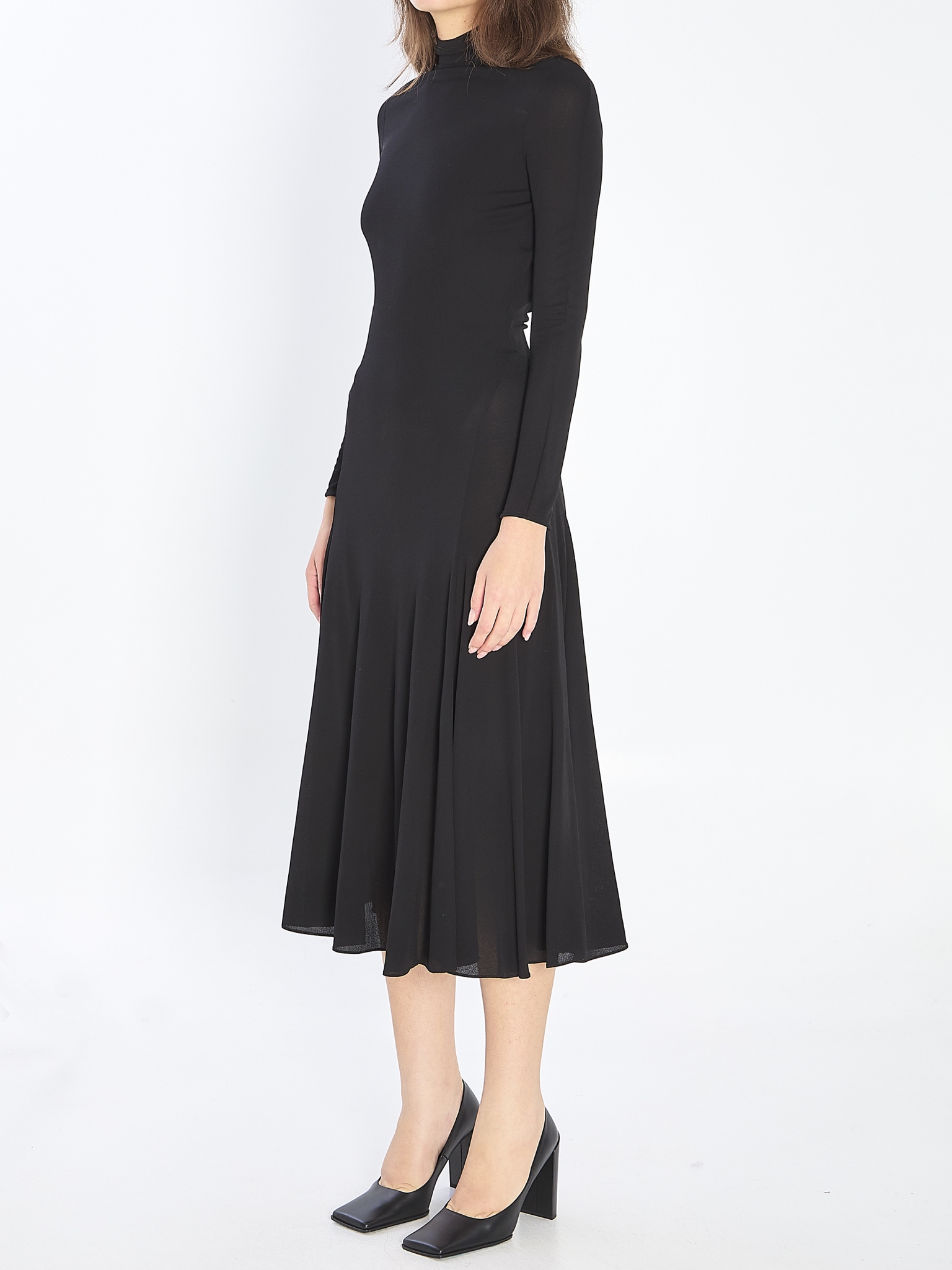 [Alaia] Long sleeve dress FW25 AA9R2789J070B__995