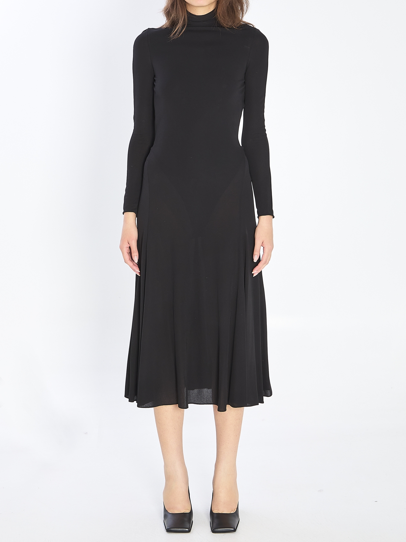 [Alaia] Long sleeve dress FW25 AA9R2789J070B__995