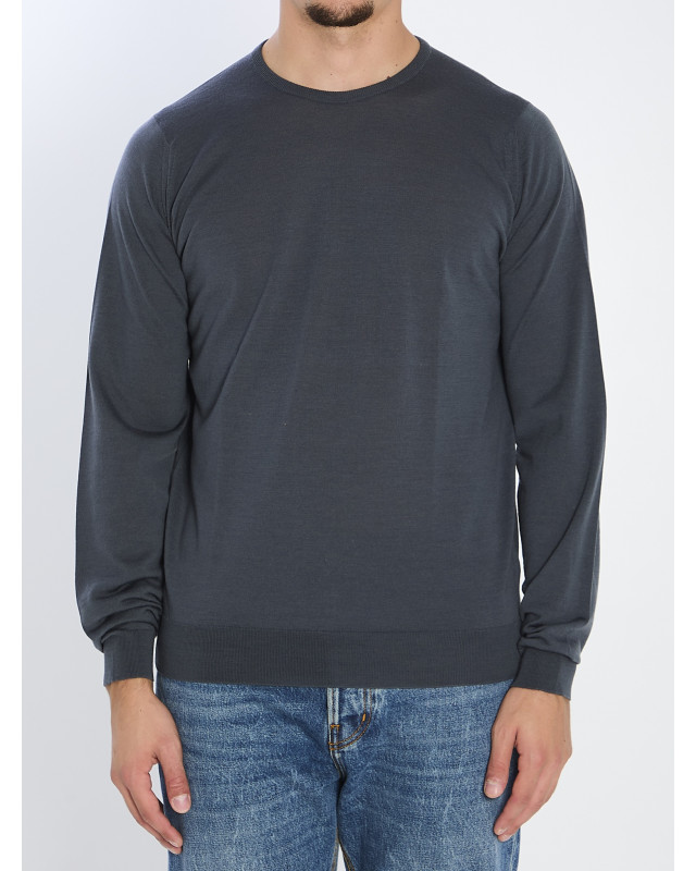 [JOHN SMEDLEY] Knitwear FW25 LUNDY__SLATE GREY