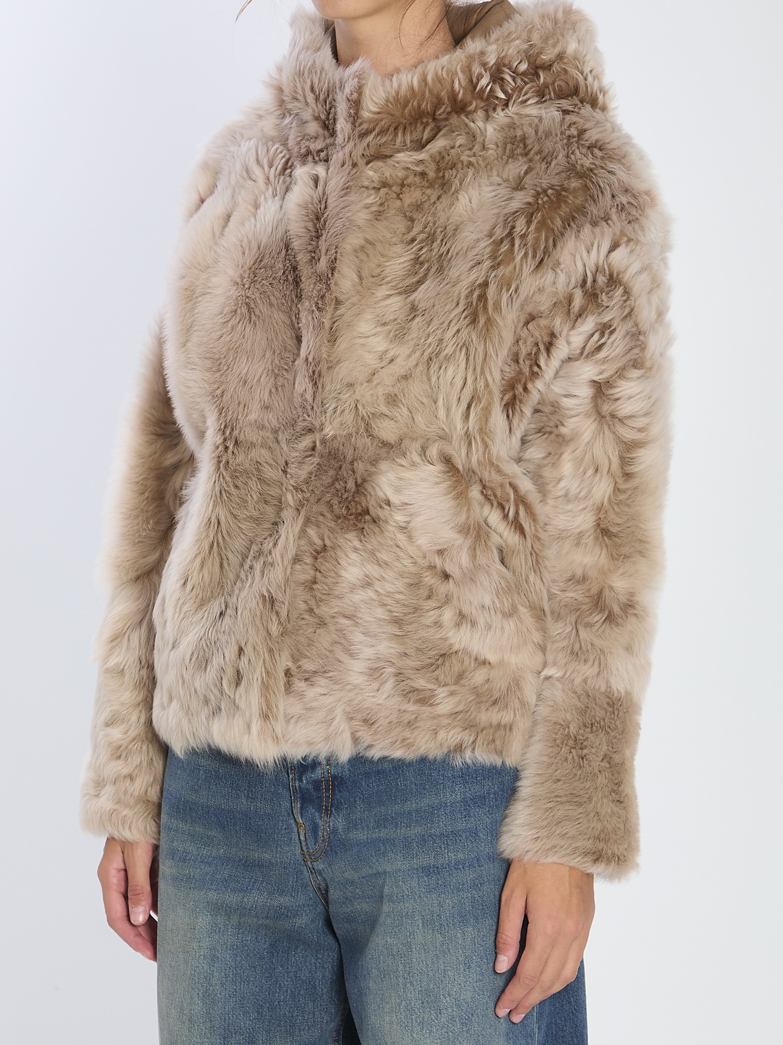 [Yves Salomon] Fur Jacket FW25 26WYV62_461TOSX_A2270
