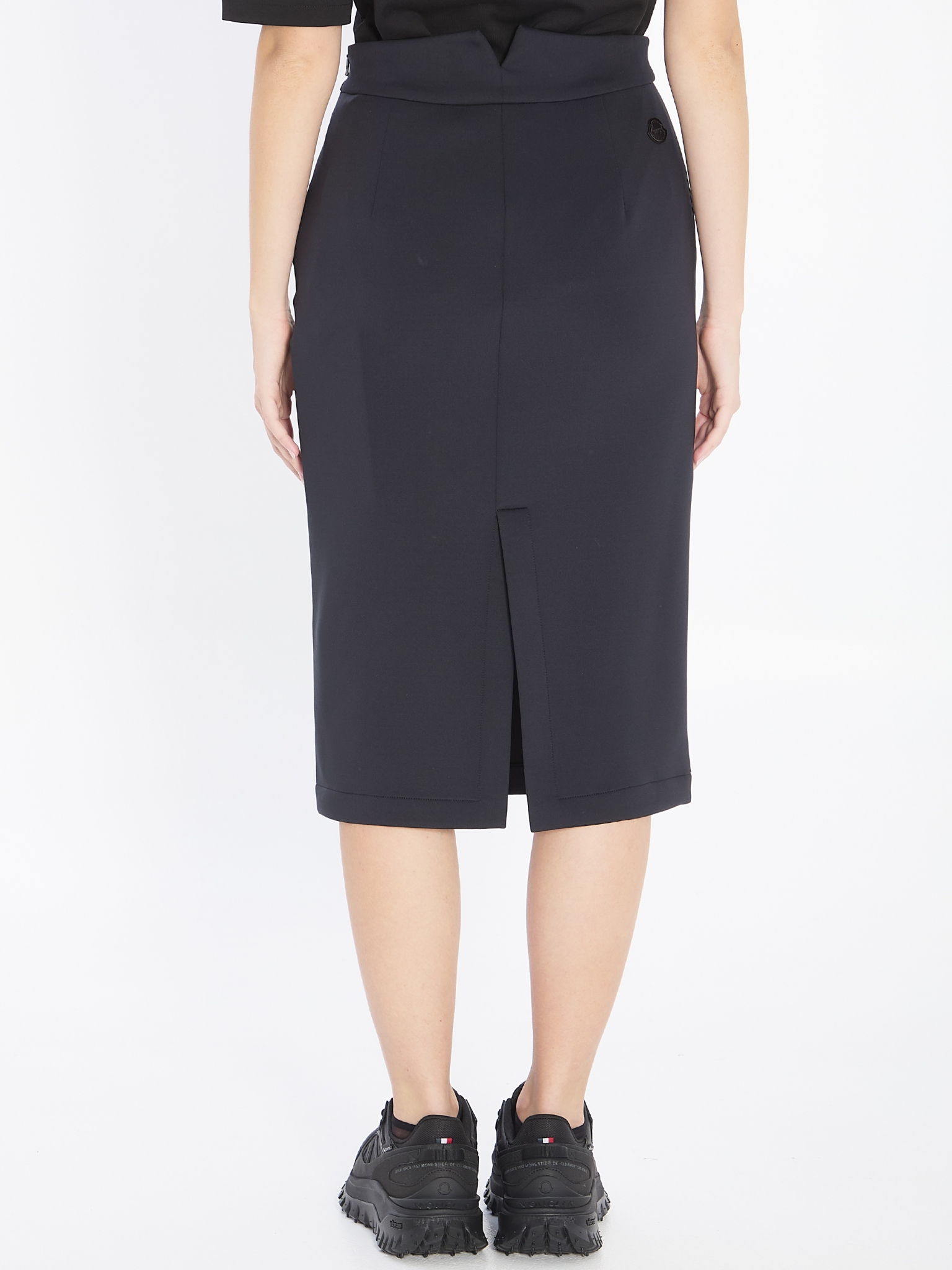 [Moncler X Edward Enninful] Midi skirt FW25 K24038H00001_89A8K_999