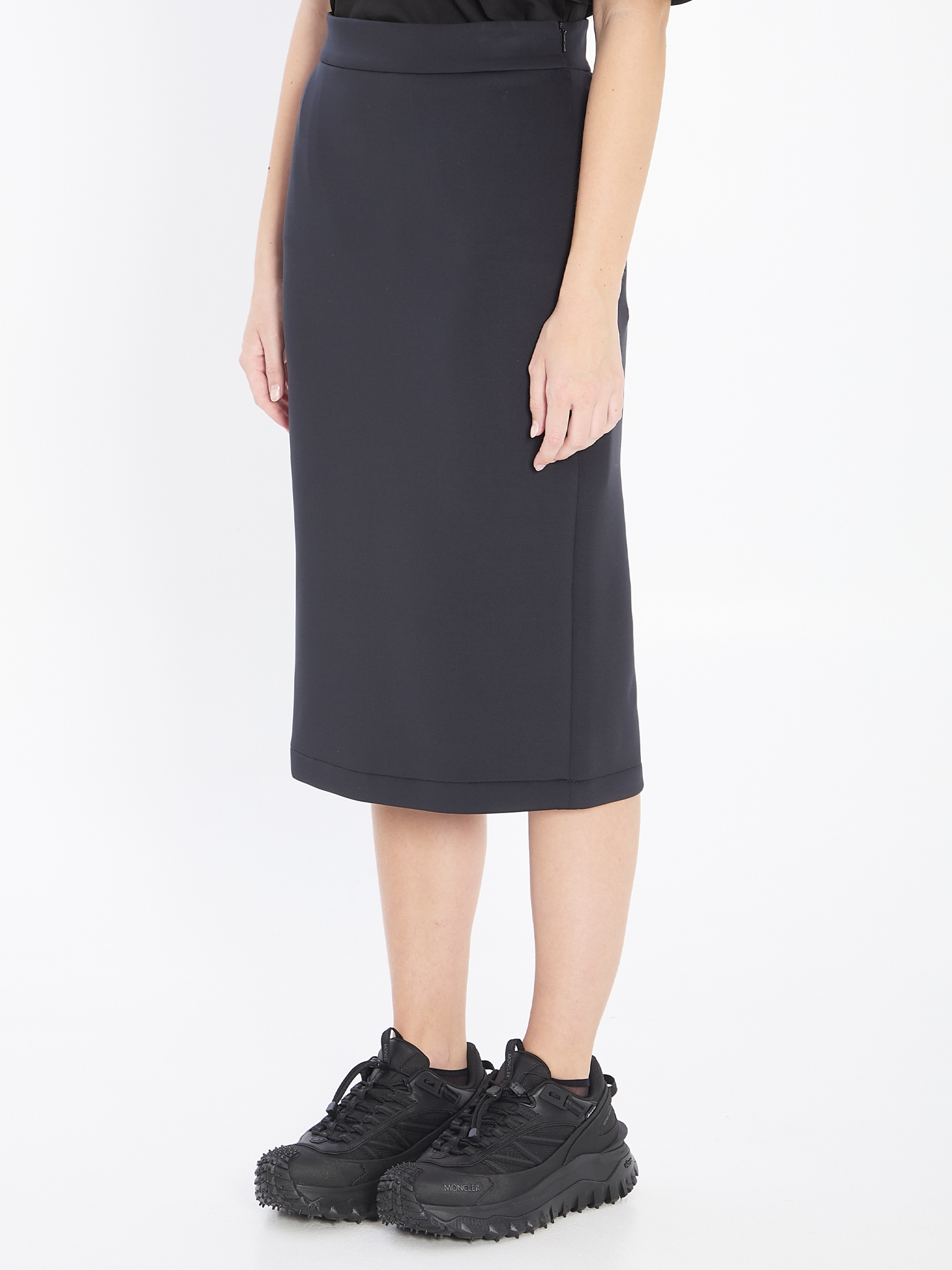 [Moncler X Edward Enninful] Midi skirt FW25 K24038H00001_89A8K_999