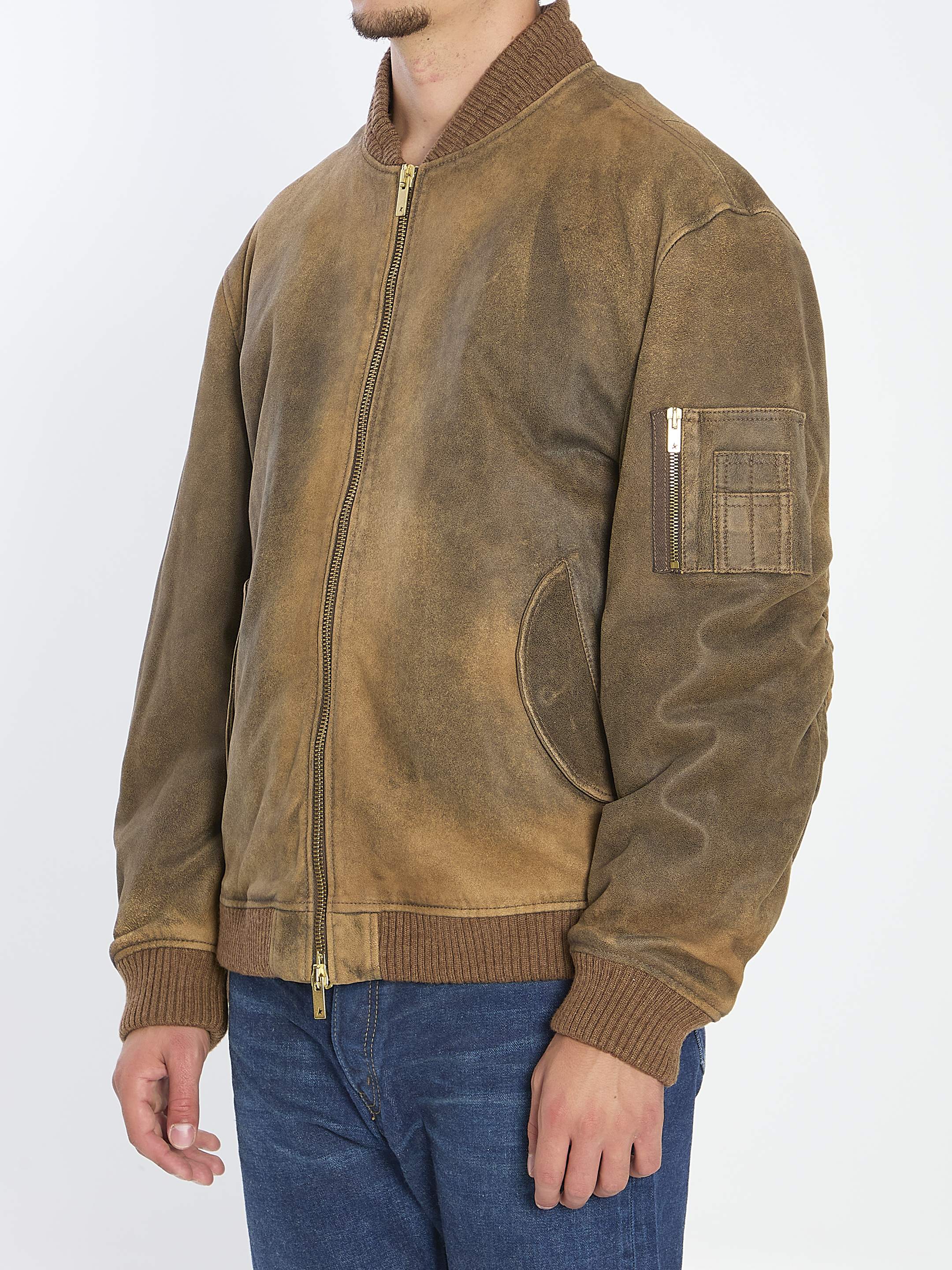 [Golden Goose] Bomber Jacket FW25 GUP02489_P002168_55260
