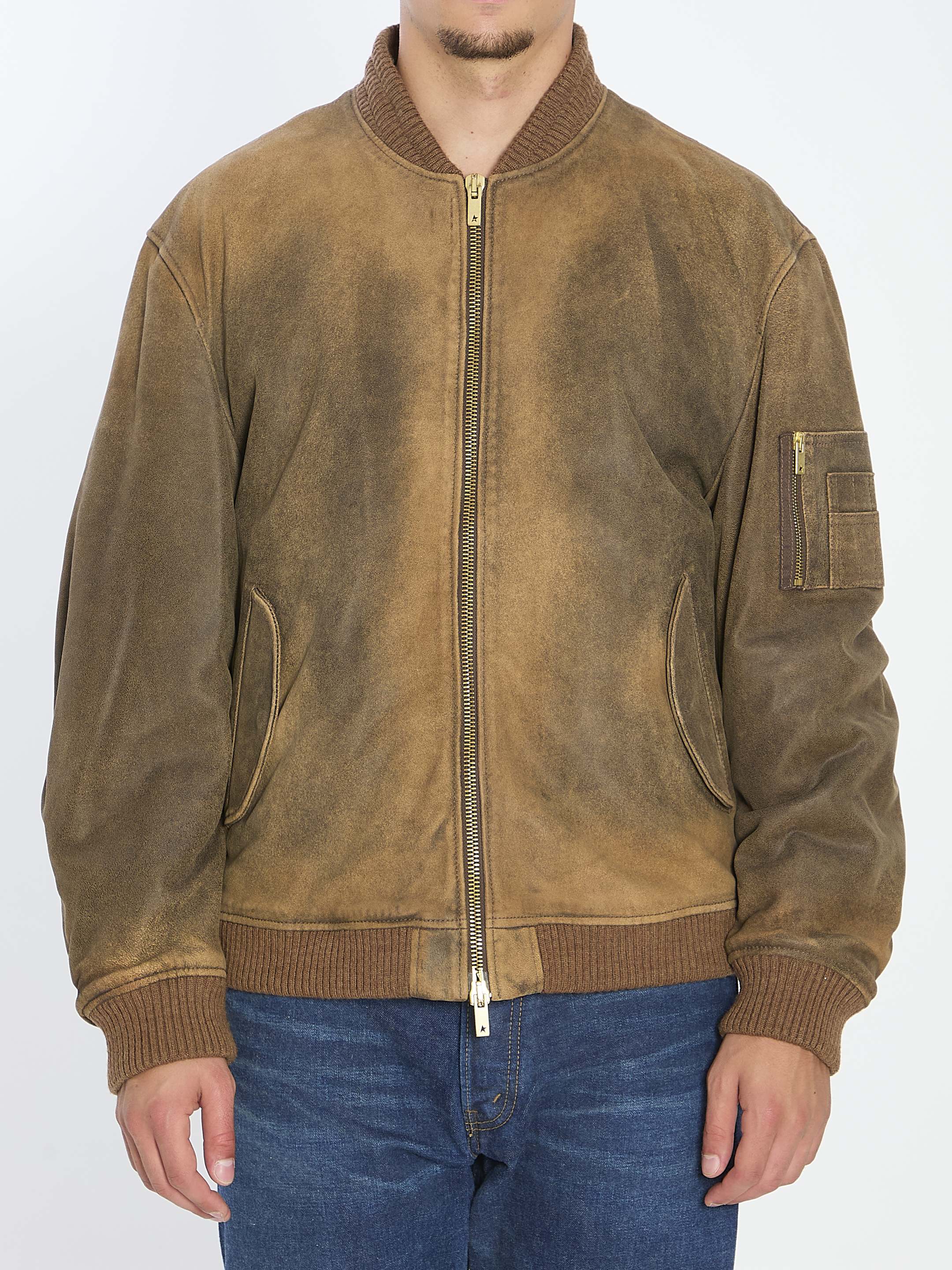 [Golden Goose] Bomber Jacket FW25 GUP02489_P002168_55260