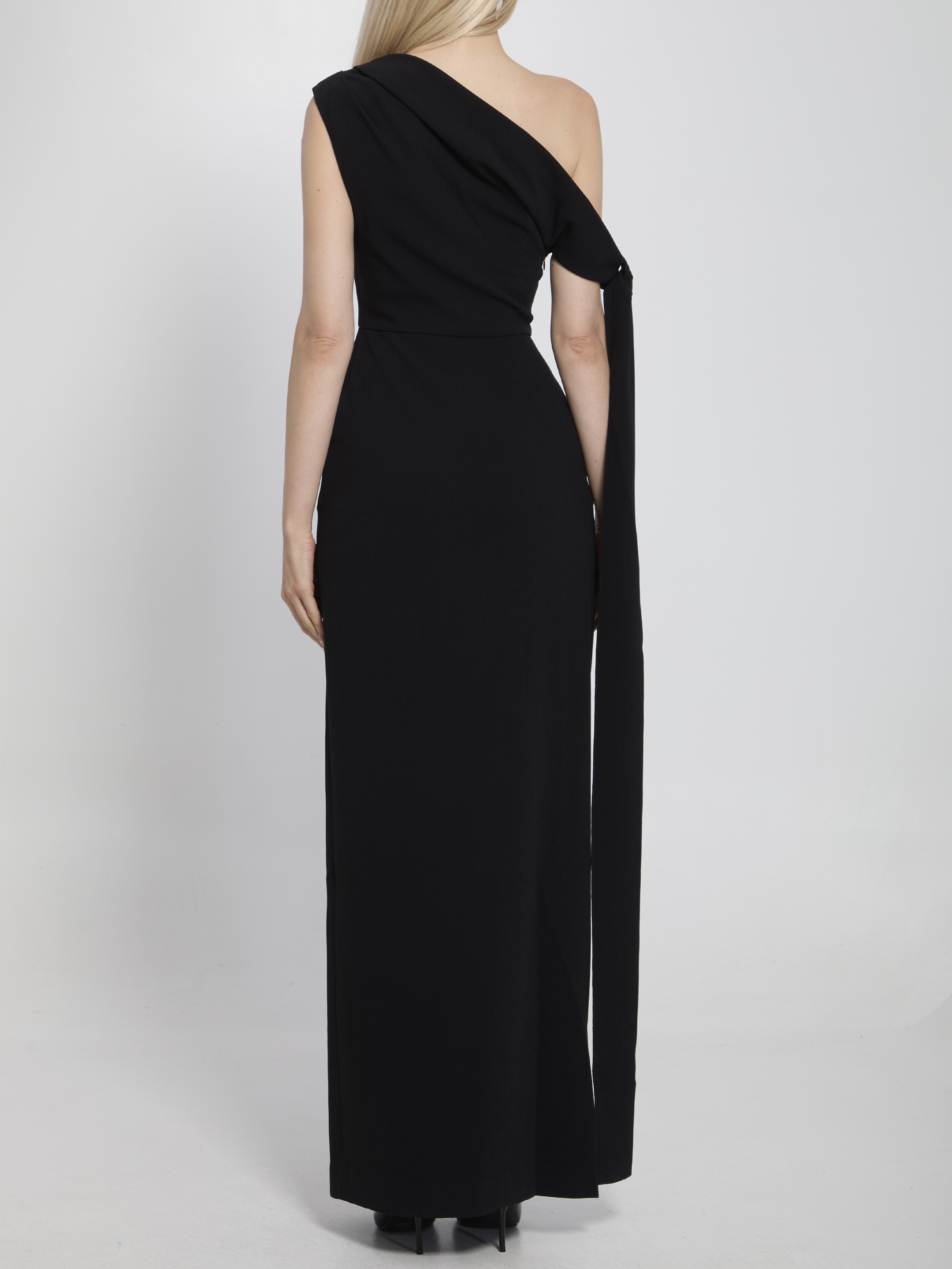 [Solace London] Sleeveless dress FW25 OS45020__BLACK
