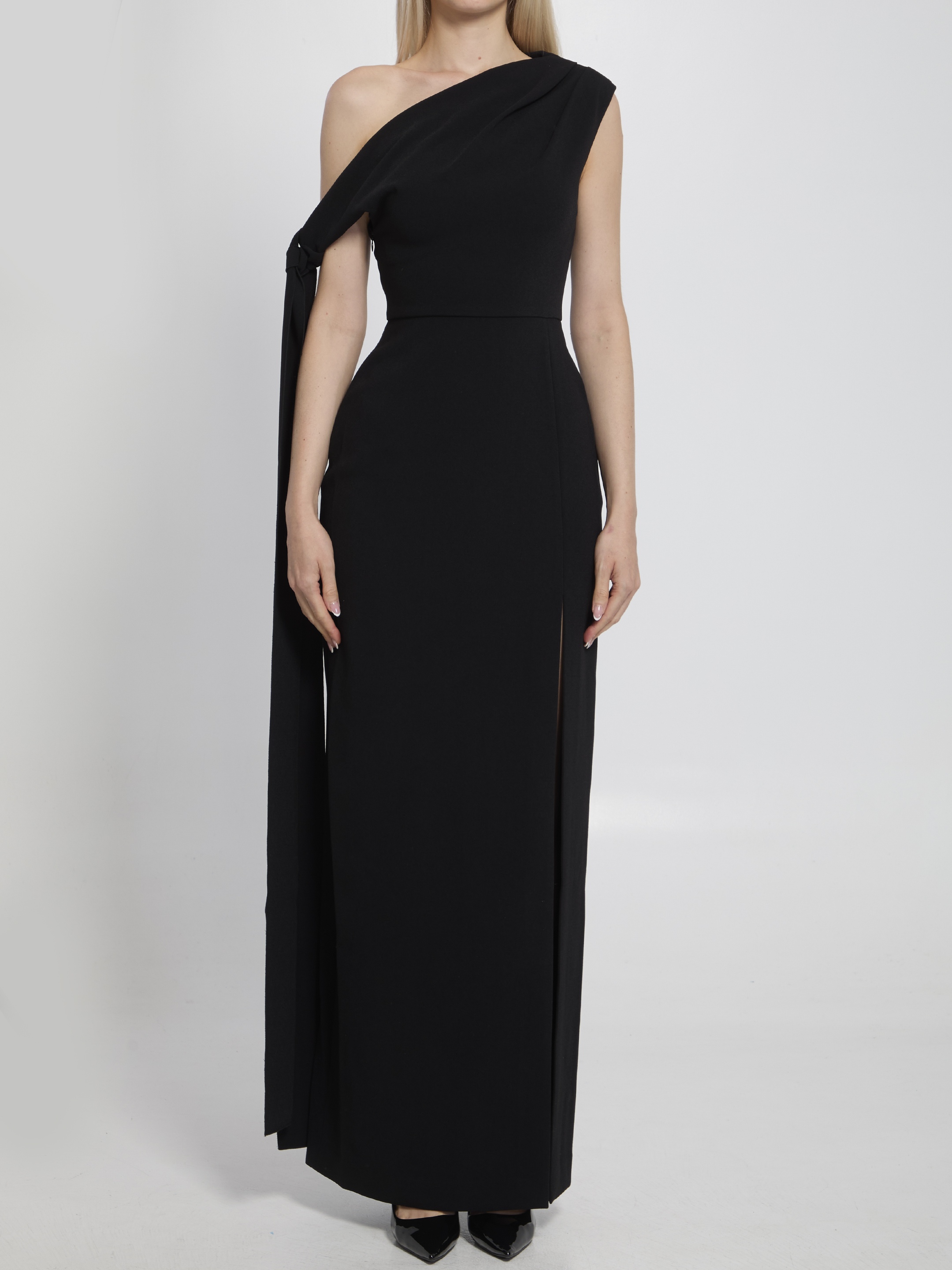 [Solace London] Sleeveless dress FW25 OS45020__BLACK