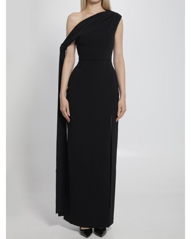 [Solace London] Sleeveless dress FW25 OS45020__BLACK