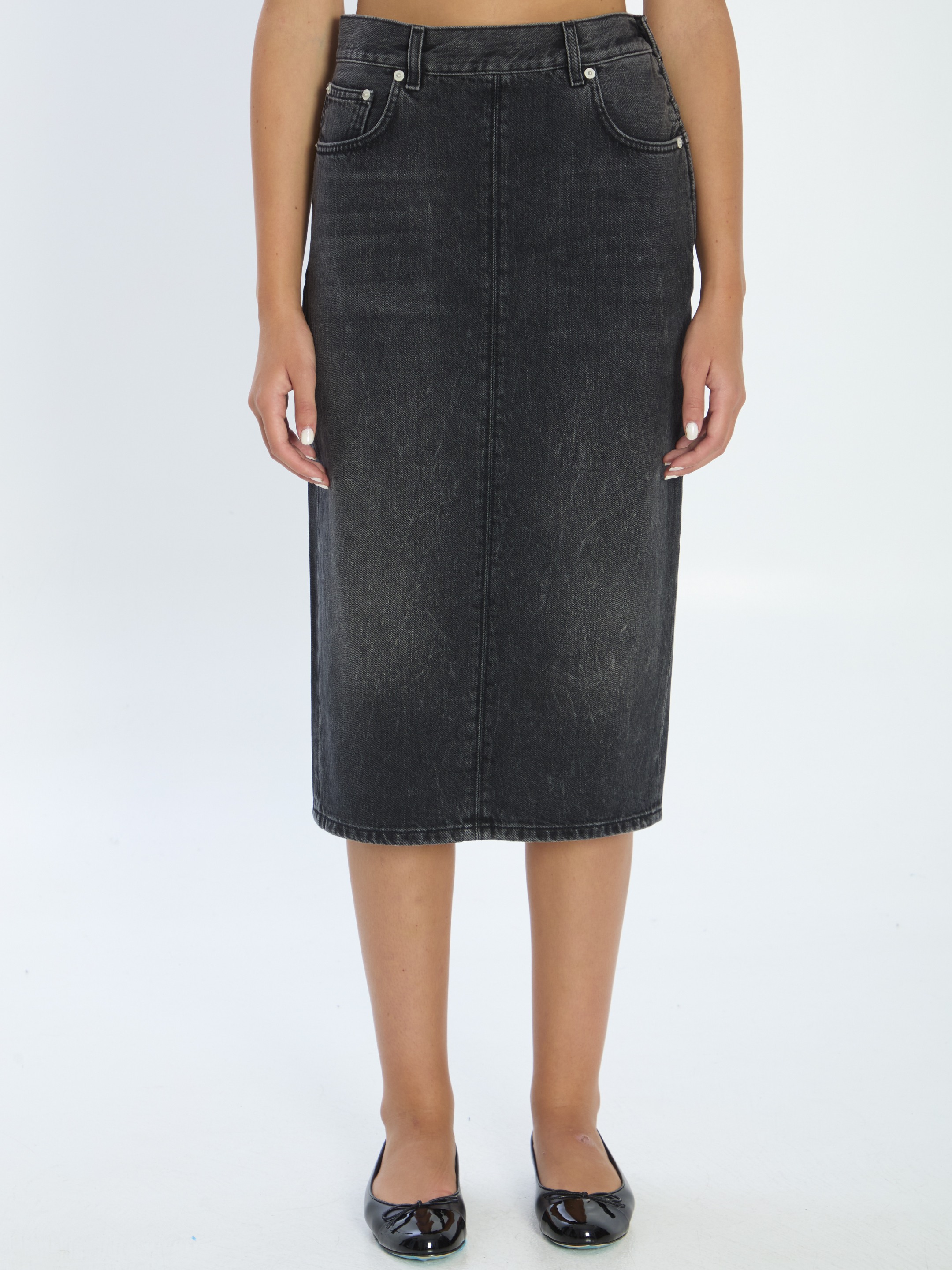 [HAIKURE] Midi skirt FW25 HEW08103_DF174_L0902