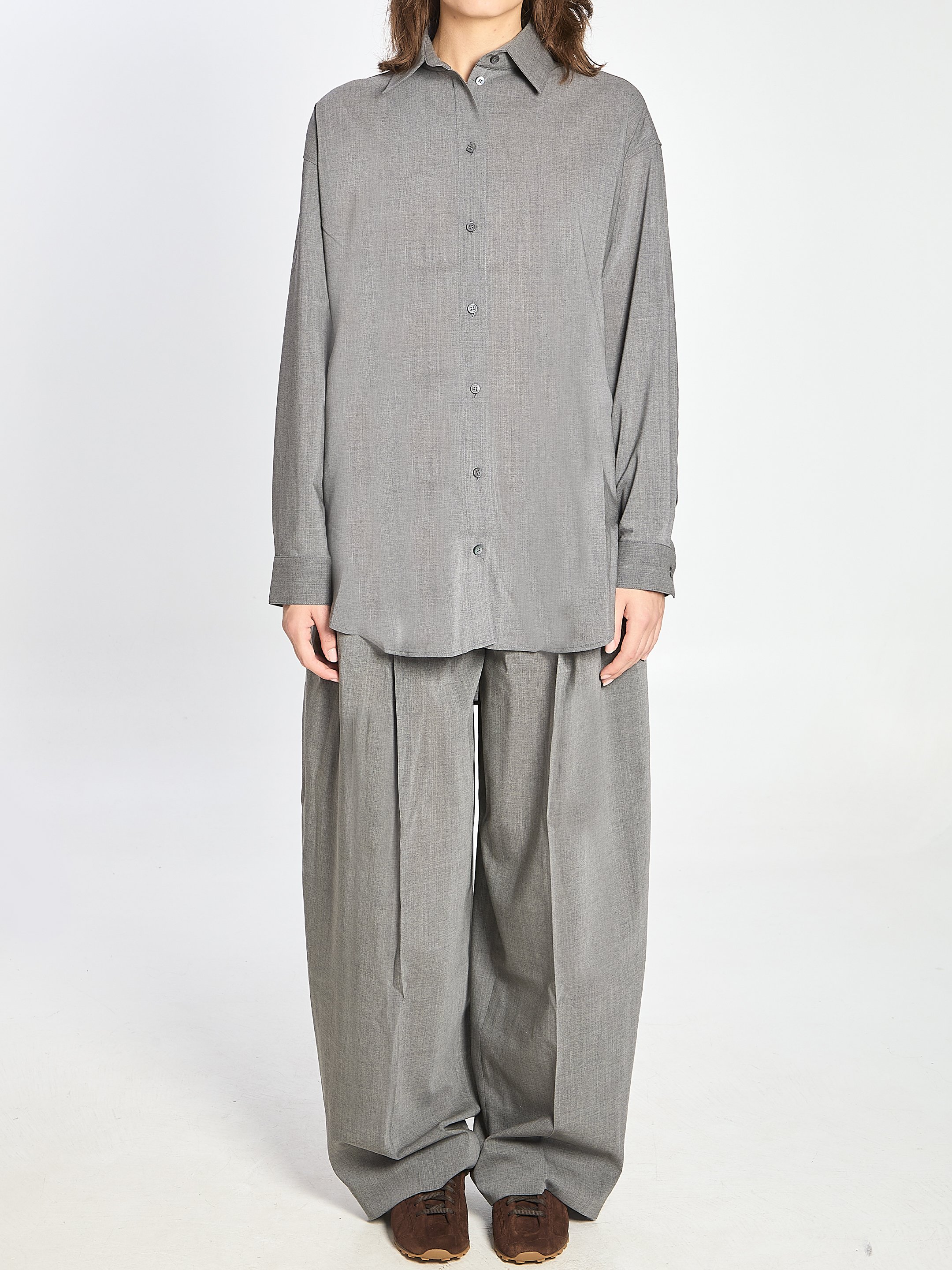 [JACQUEMUS] Shirts Long Sleeve FW25 SHW00546A_W00653_950