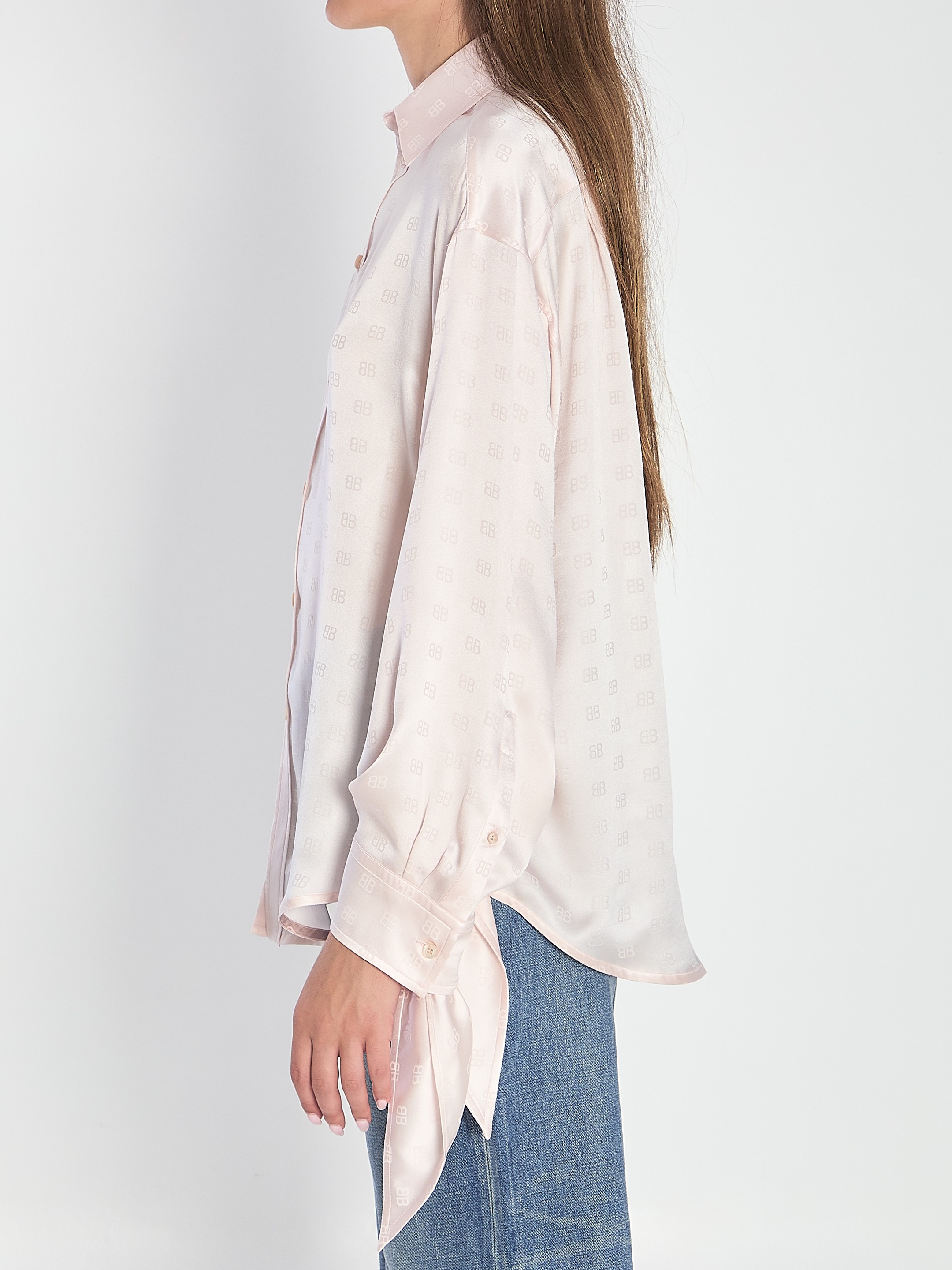 [Balenciaga] Shirts Long Sleeve FW25 830989_TSN10_9505