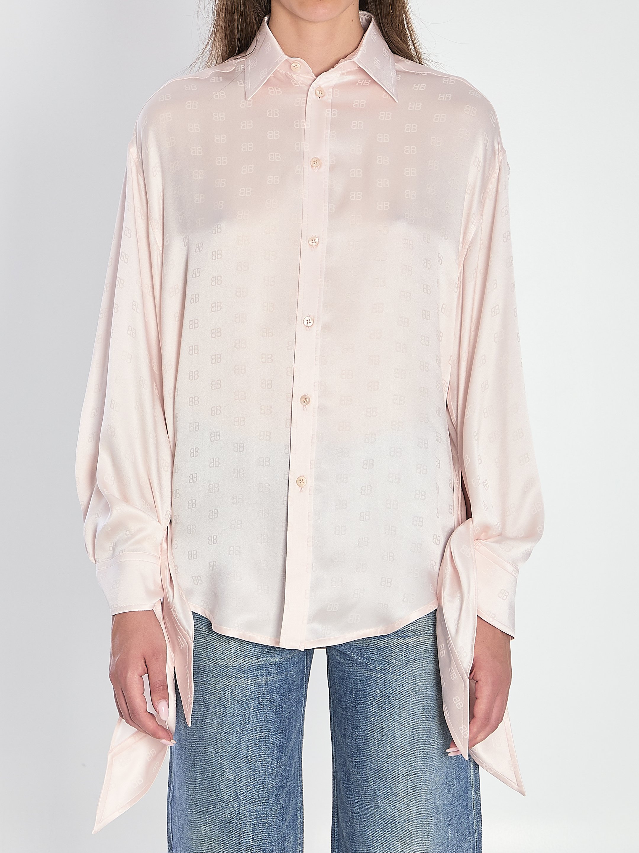 [Balenciaga] Shirts Long Sleeve FW25 830989_TSN10_9505