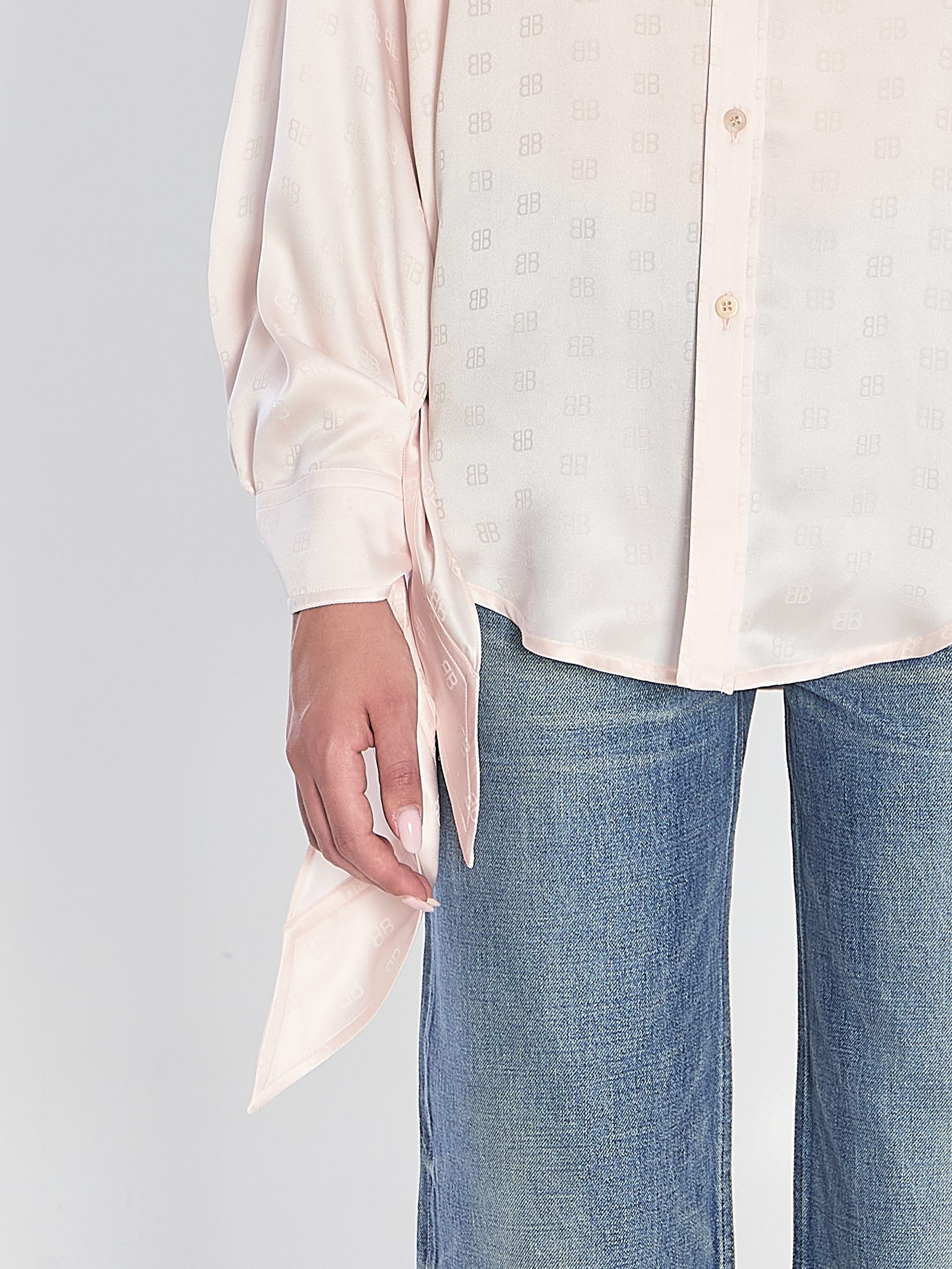 [Balenciaga] Shirts Long Sleeve FW25 830989_TSN10_9505