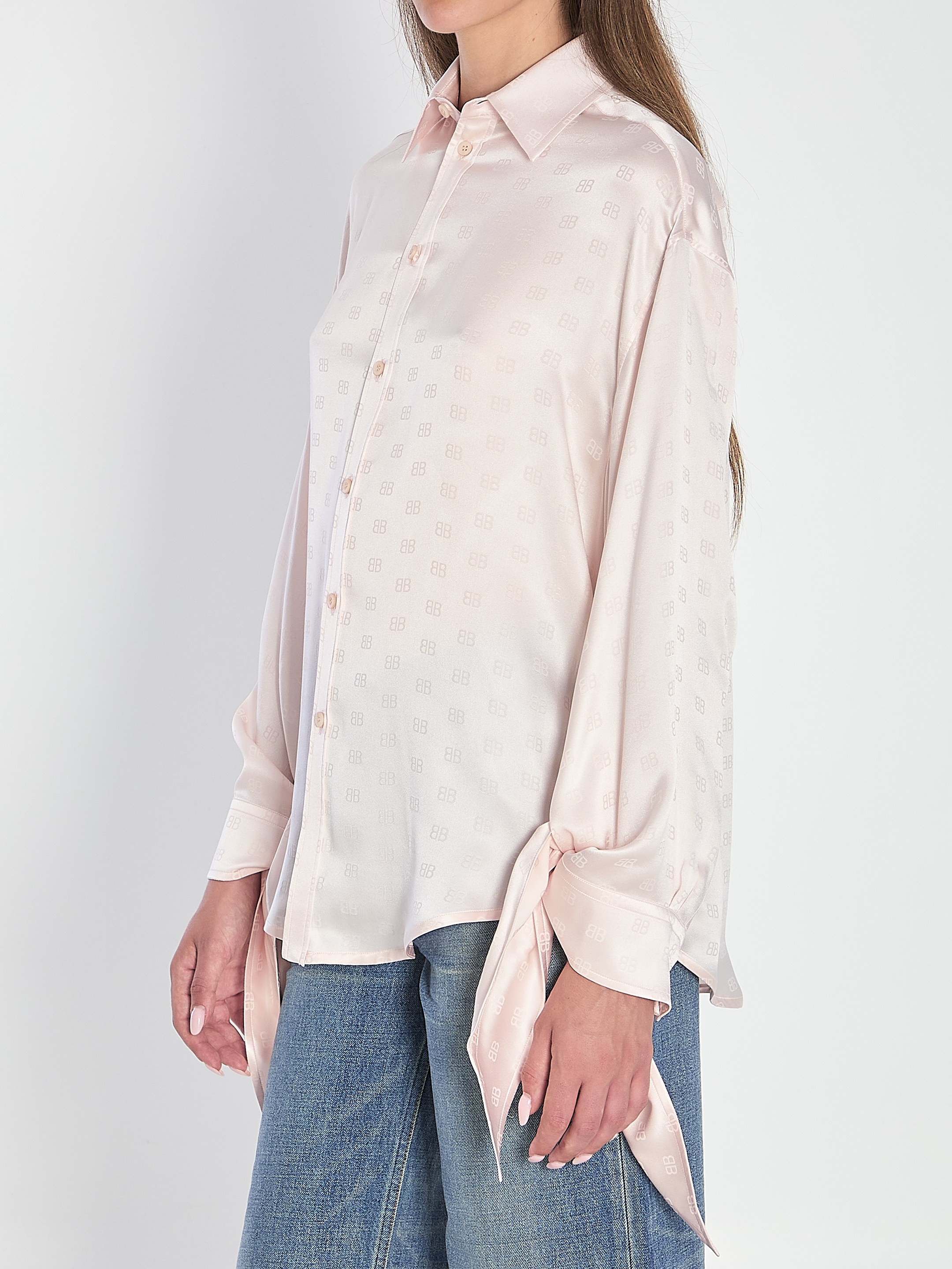 [Balenciaga] Shirts Long Sleeve FW25 830989_TSN10_9505