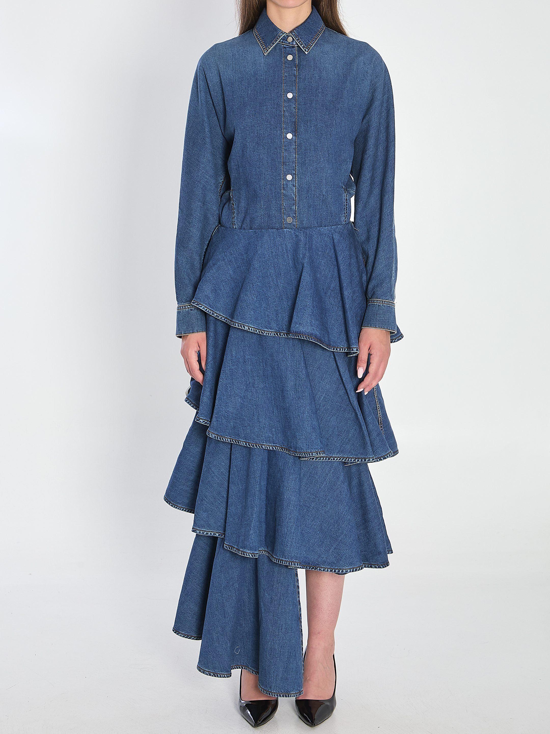 [Alaia] Shirts Long Sleeve FW25 AA9C0988D004B__505