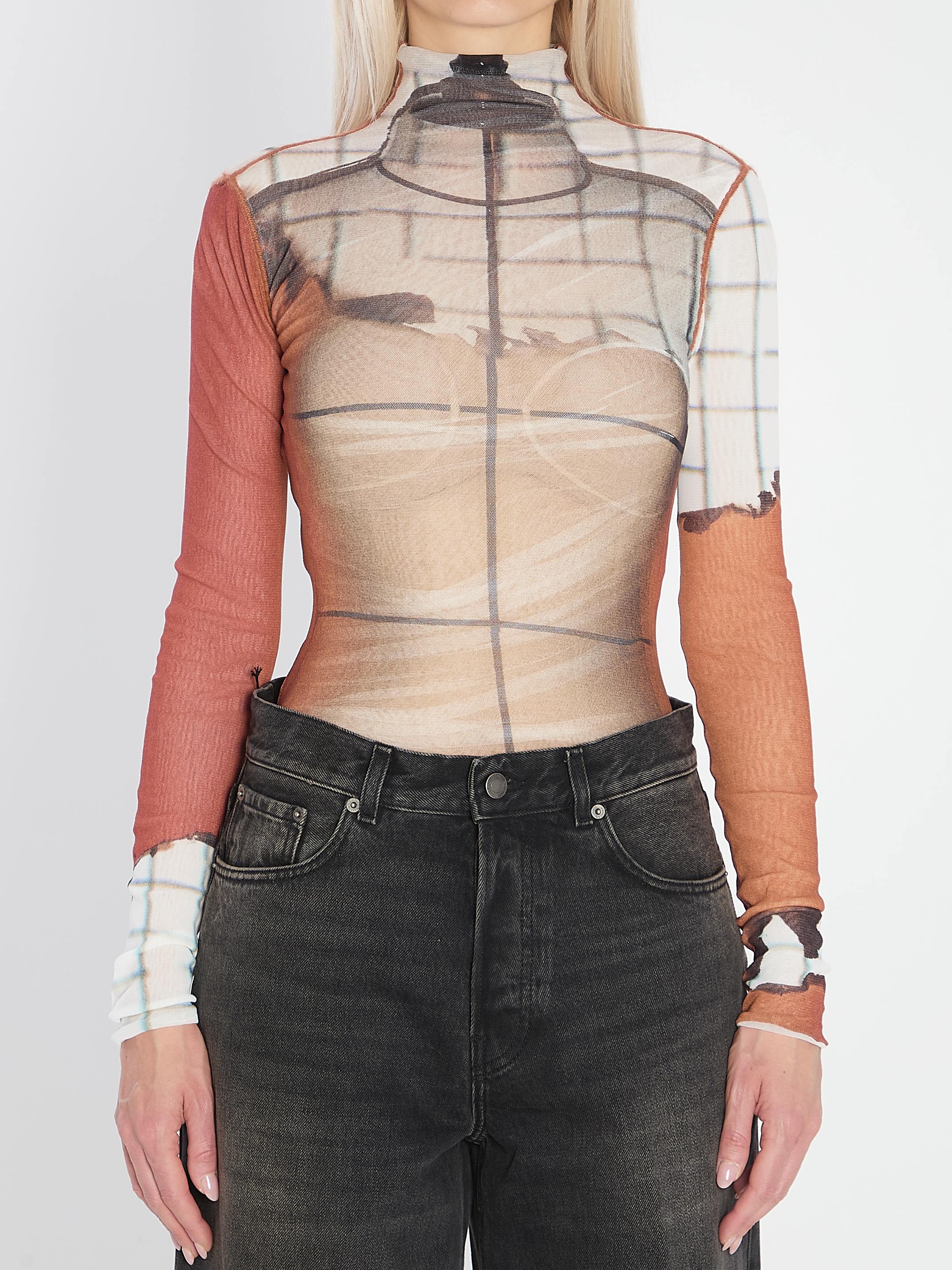 [JEAN PAUL GAULTIER] T-shirts Long Sleeve FW25 W-TO308_M003P_150100