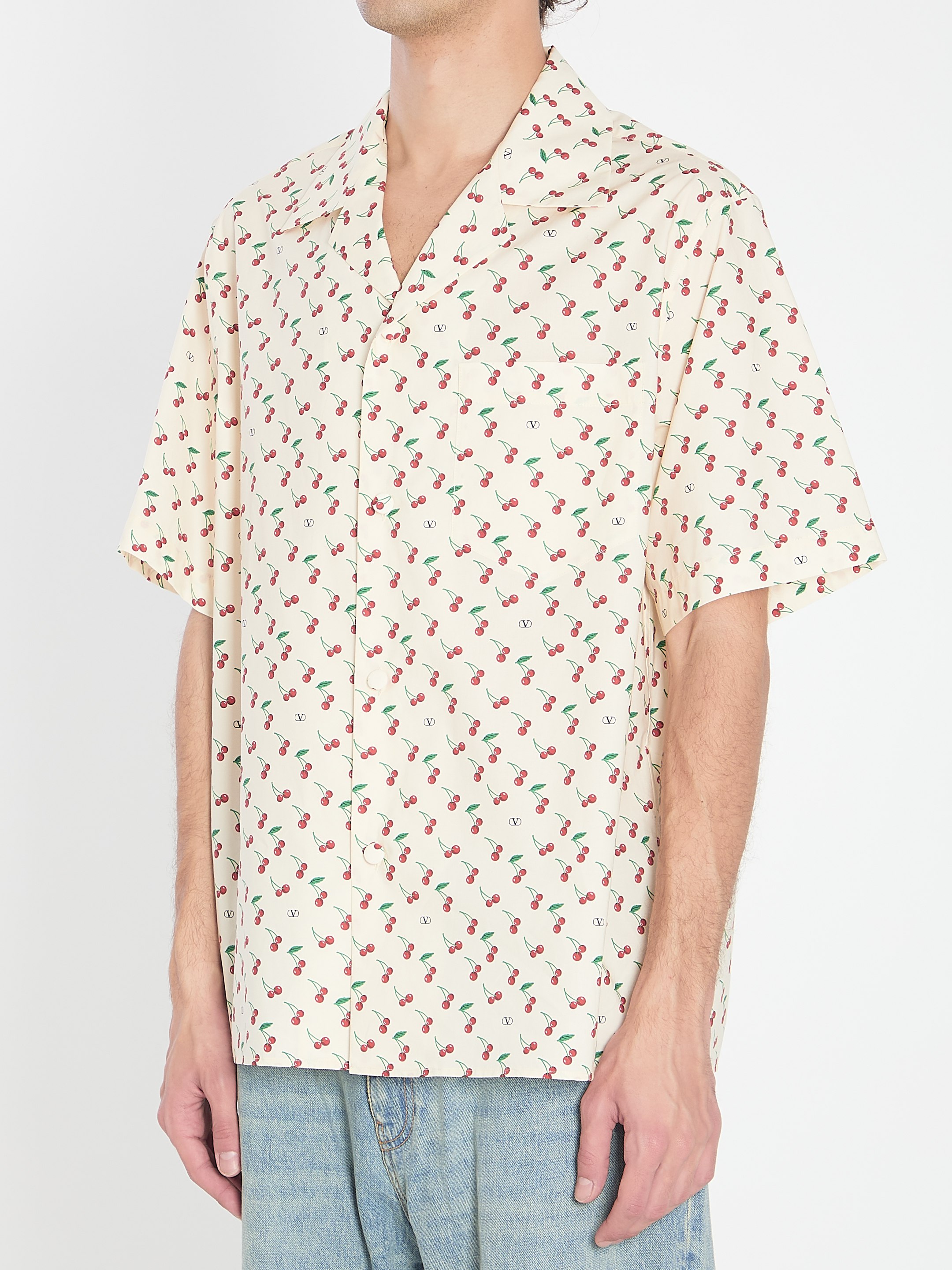 [Valentino Garavani] Shirts Short Sleeve FW25 7V3AA111_B0B_BMY