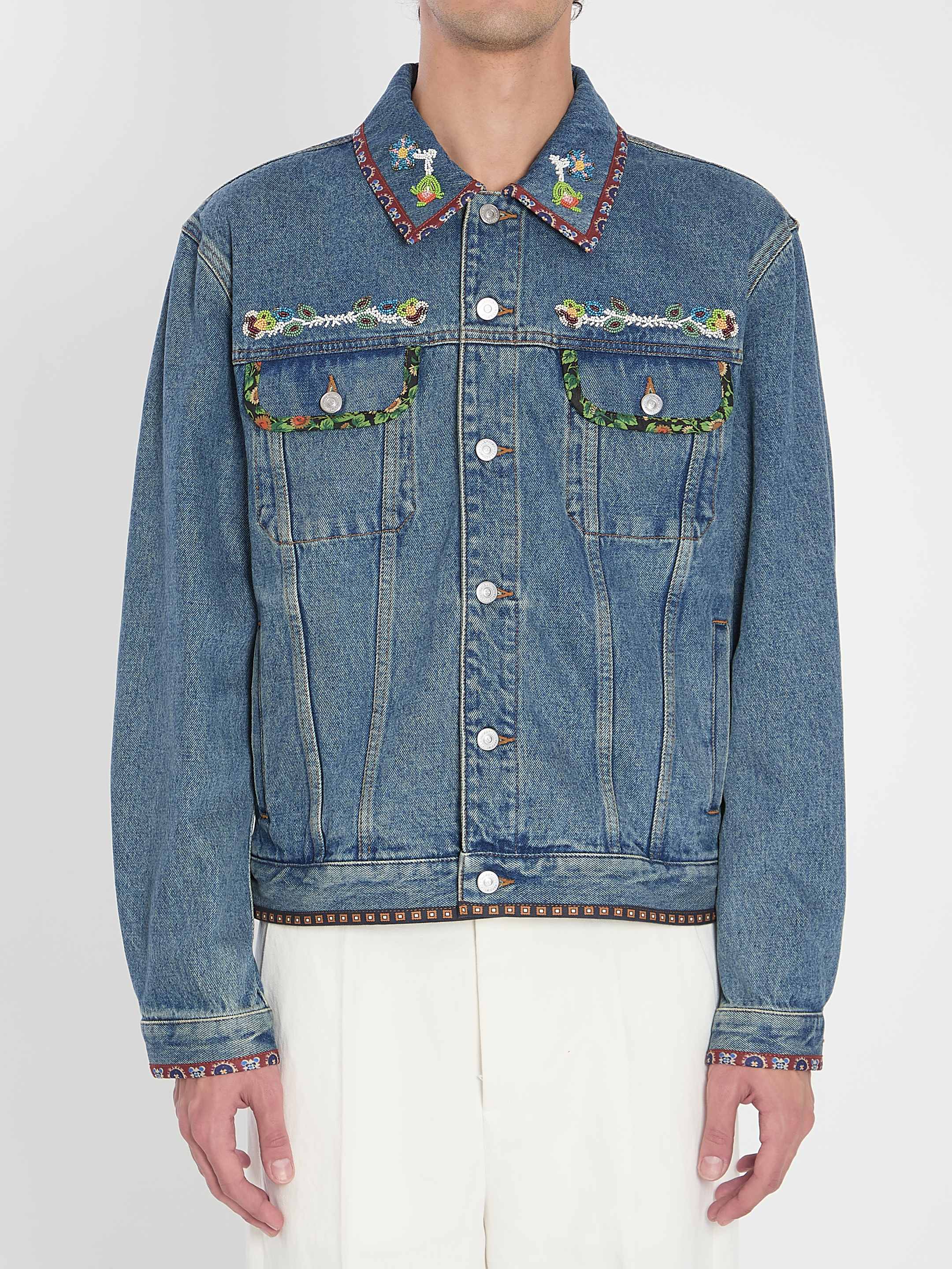 [Valentino Garavani] Denim jacket FW25 7V3DC04Q_B0W_558