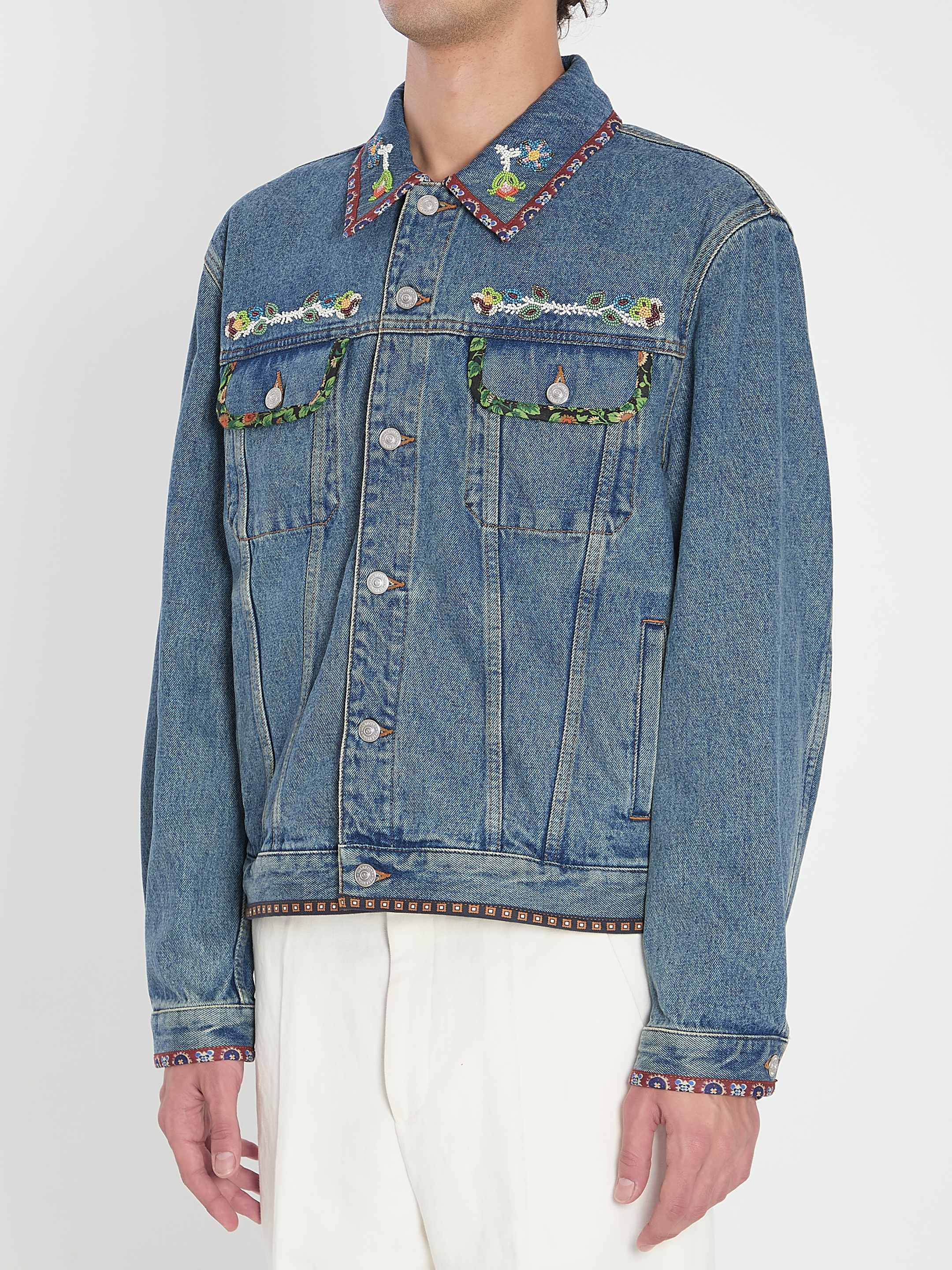 [Valentino Garavani] Denim jacket FW25 7V3DC04Q_B0W_558