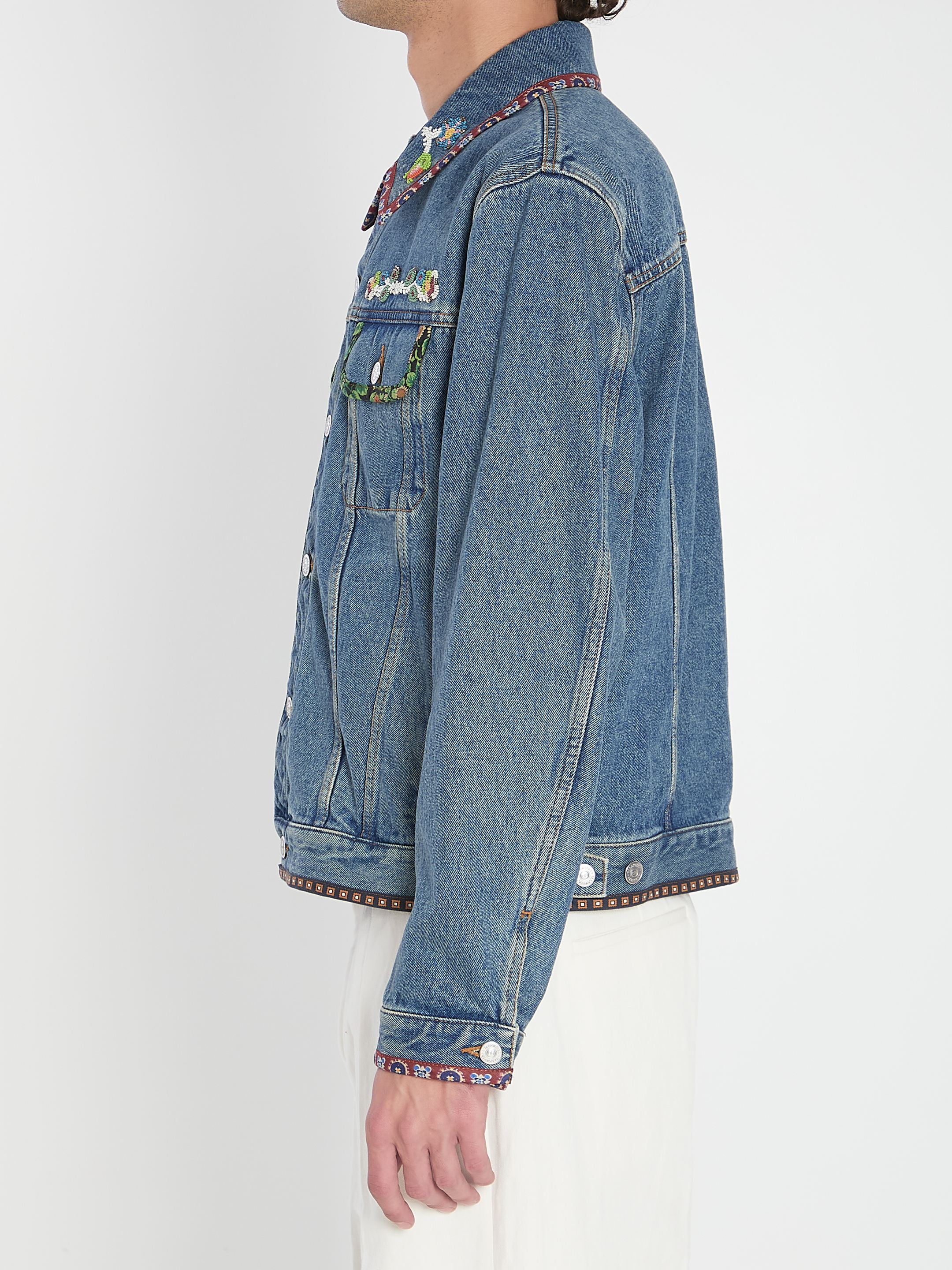 [Valentino Garavani] Denim jacket FW25 7V3DC04Q_B0W_558