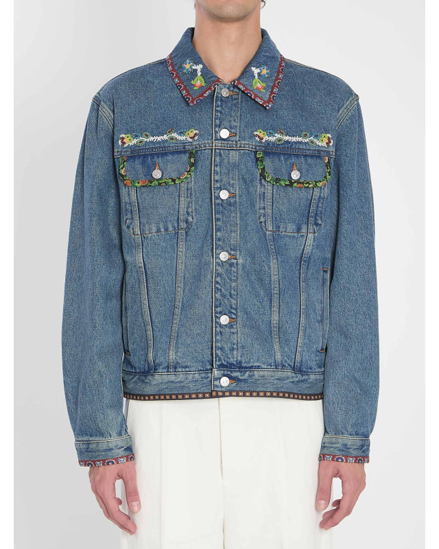 [Valentino Garavani] Denim jacket FW25 7V3DC04Q_B0W_558