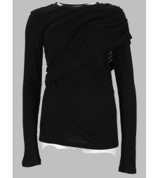 [Marant Etoile] T-shirts Short Sleeve FW26 HT0656FD_D3K01E01BK