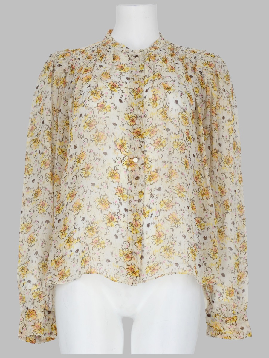 [Marant Etoile] Shirts Long Sleeve FW26 HT0947FA_D3J01ELWEC