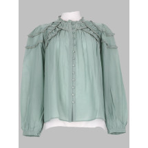 [Marant Etoile] Shirts Long Sleeve FW26 HT0681FB_B3J04E60SE