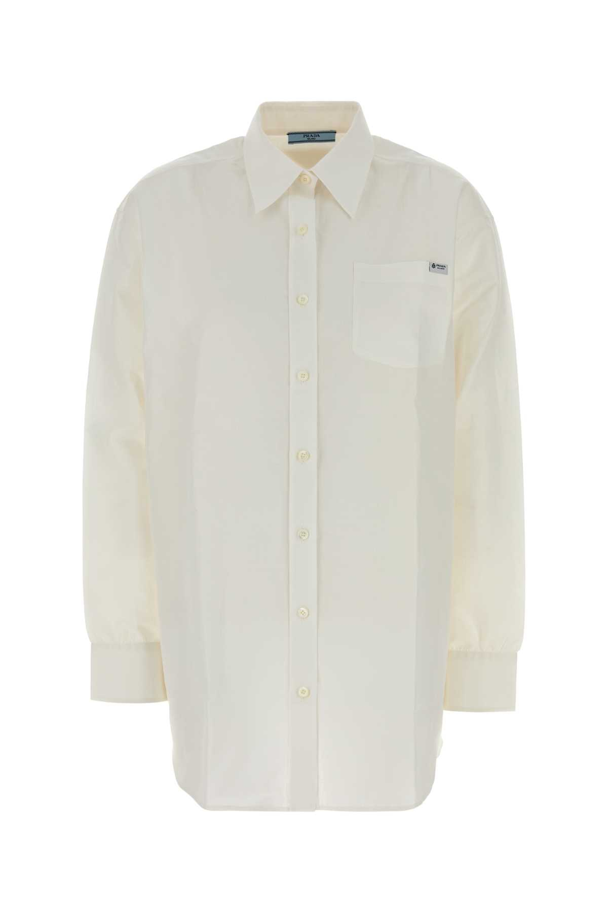 [Prada] Shirts Long Sleeve FW26 P448JSOOO189C F0009