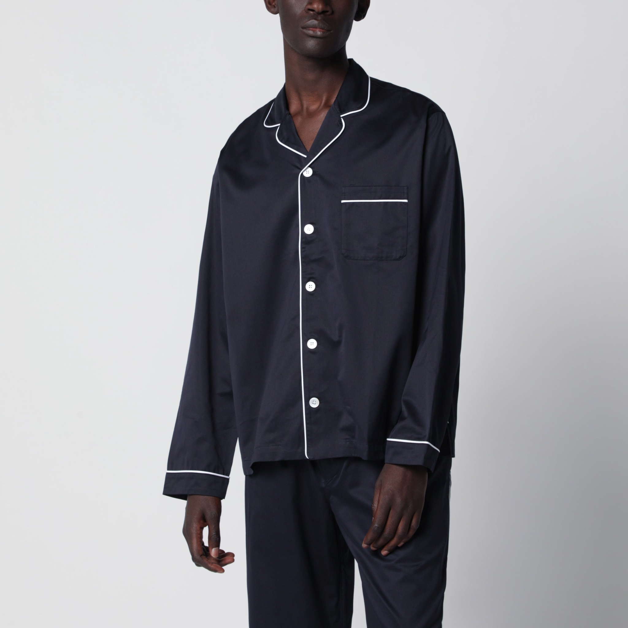 [Tekla] Sleepwear FW26 ST-SHIRT-LS-312CO