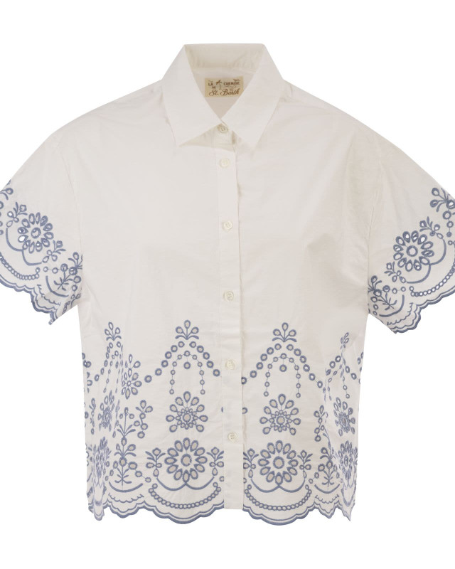 [MC2 Saint Barth] Shirts Short Sleeve SS26 CEM0001 01311L