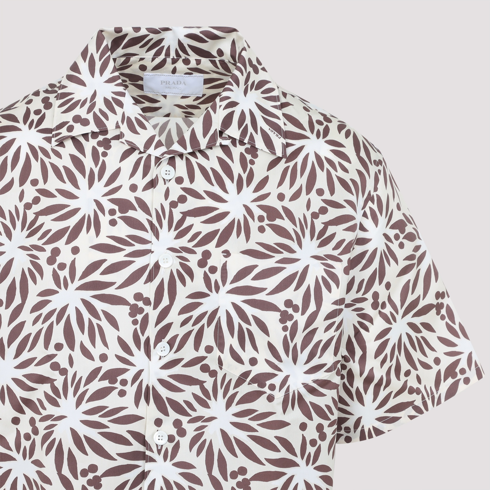 [Prada] Shirts Short Sleeve SS26 UCS414SUMO.19GY