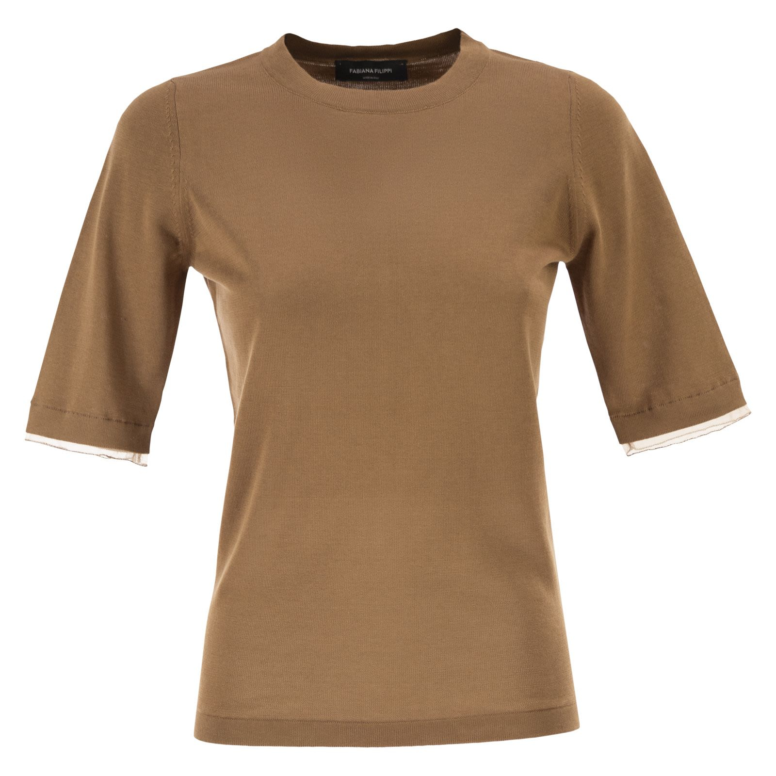 [Fabiana Filippi] T-shirts Short Sleeve SS26 MAD276F042M219 1268