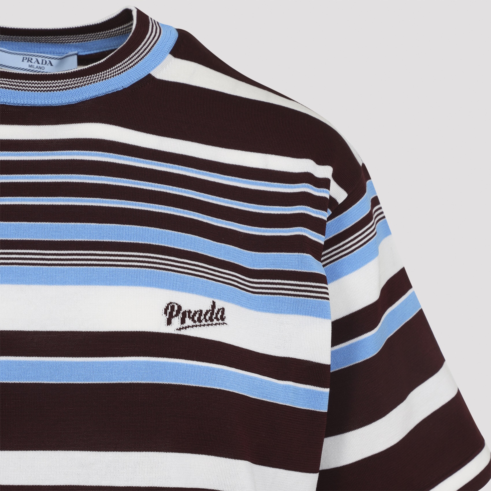[Prada] T-shirts SS26 P24B3HSOOO.19BR