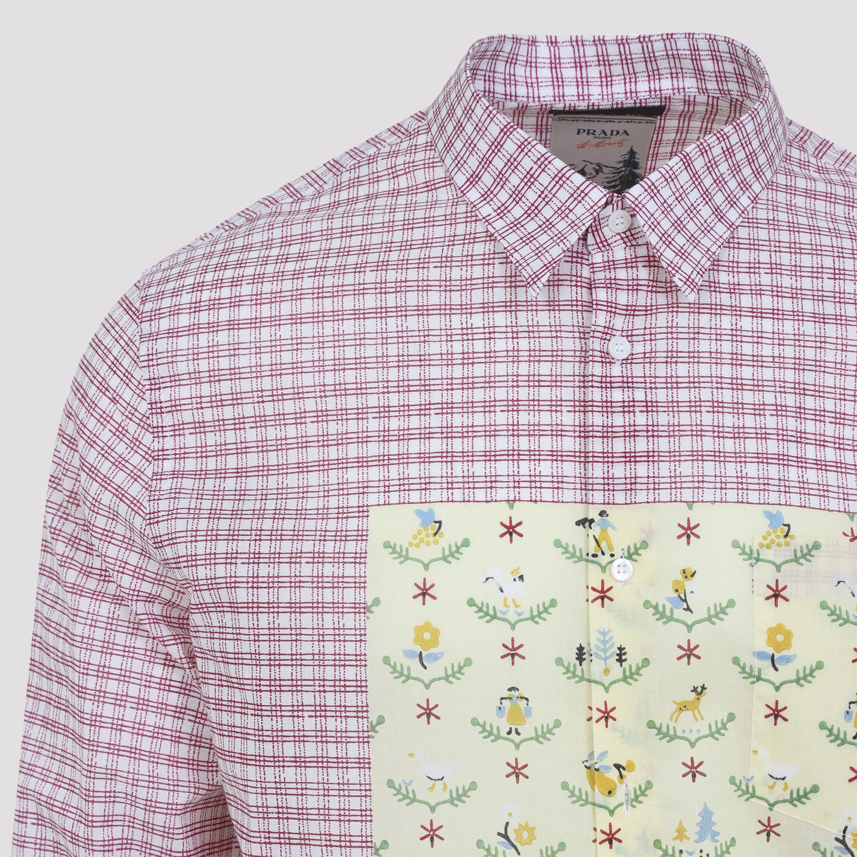 [Prada] Shirts SS26 UCN627SWMO.18WT