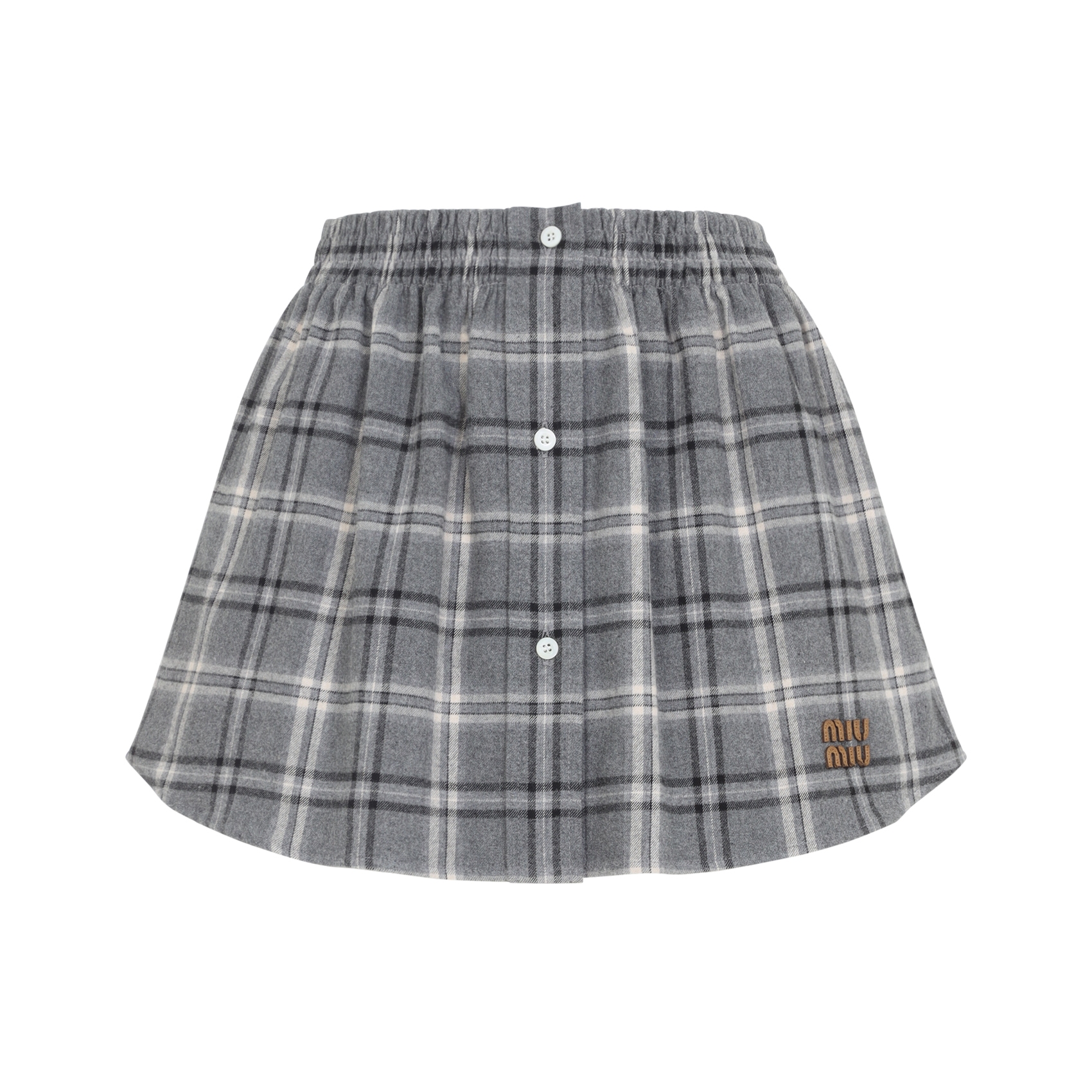 [Miu Miu] Mini skirt SS26 MG2603SOOO.1807
