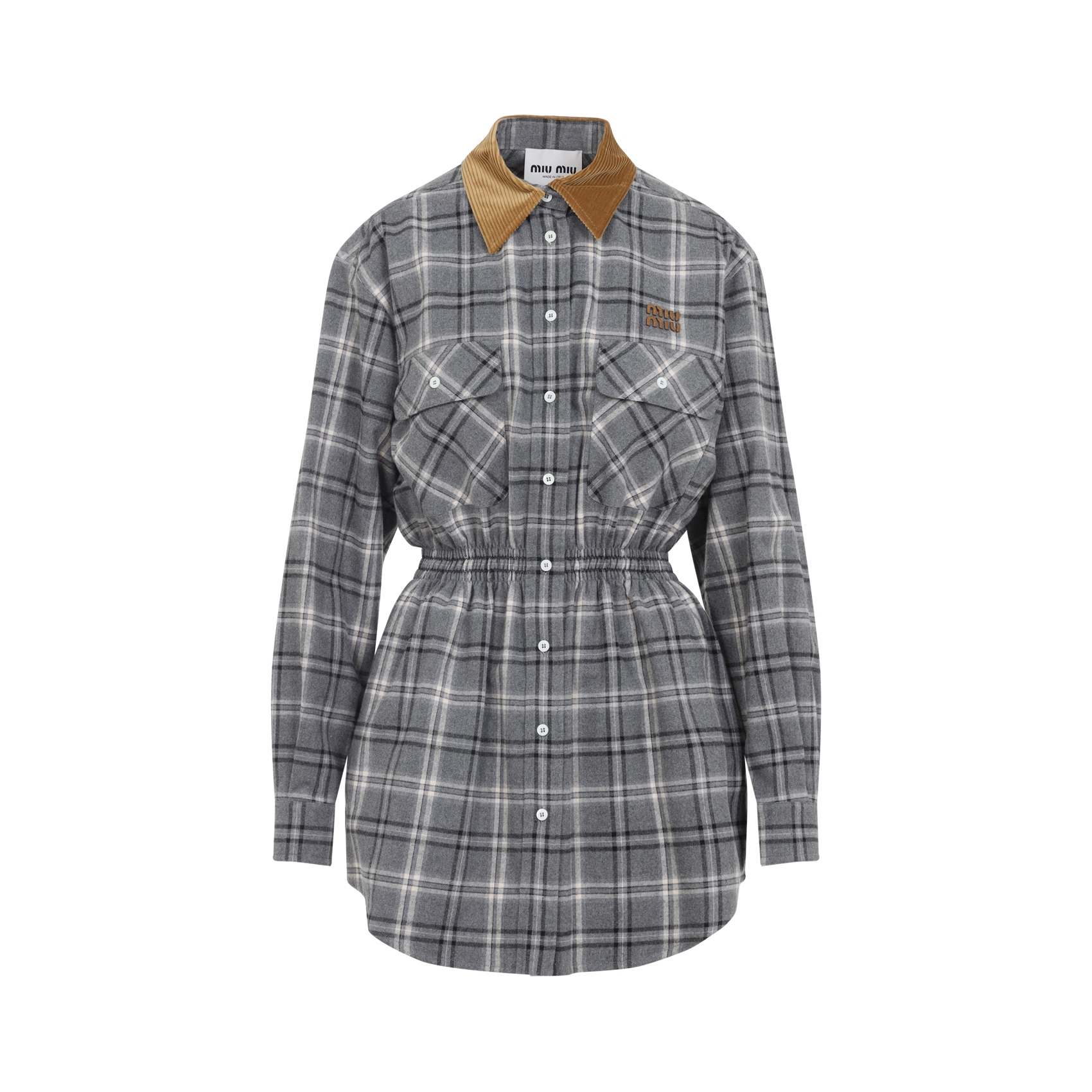 [Miu Miu] Long sleeve dress SS26 MF6159SOOO.1807