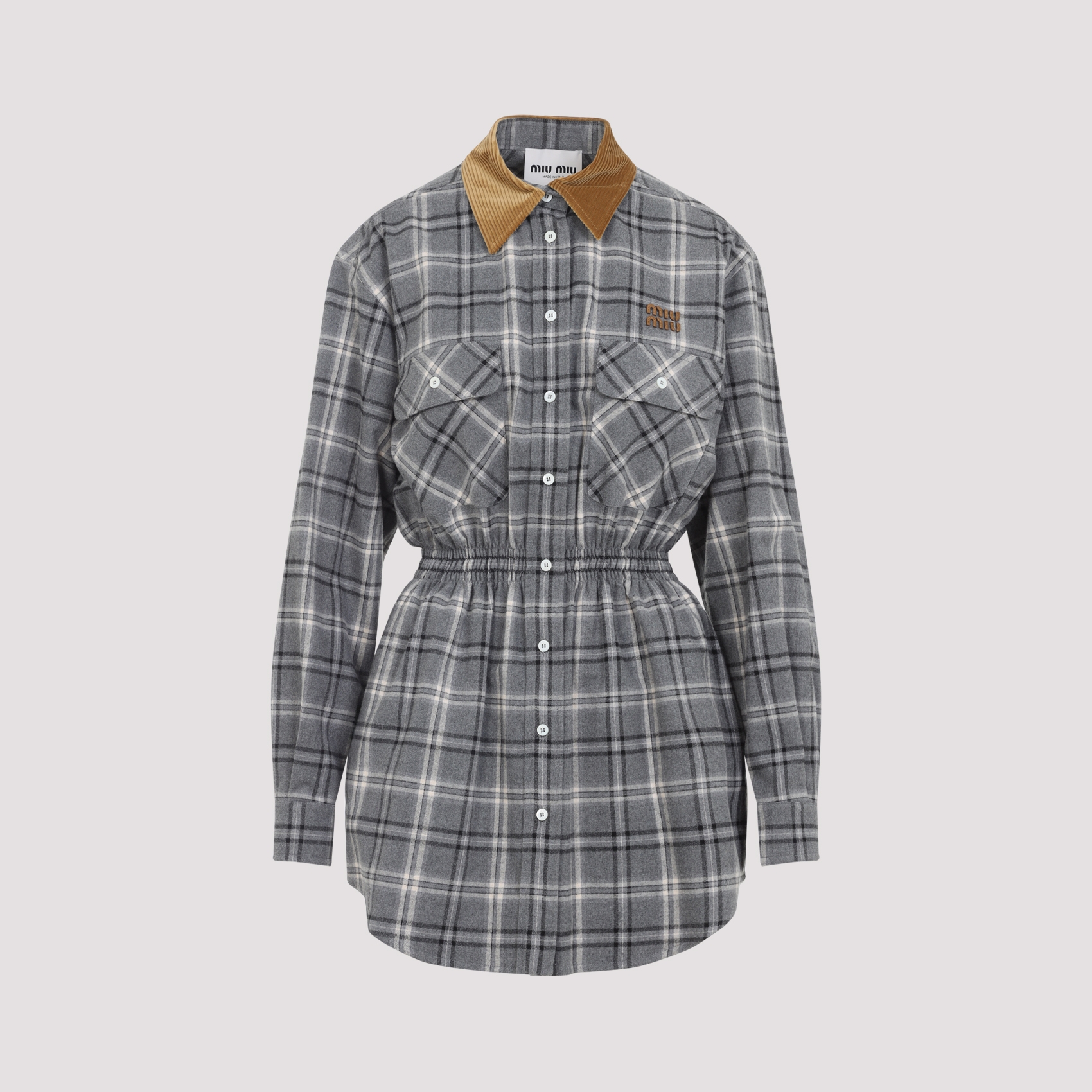 [Miu Miu] Long sleeve dress SS26 MF6159SOOO.1807