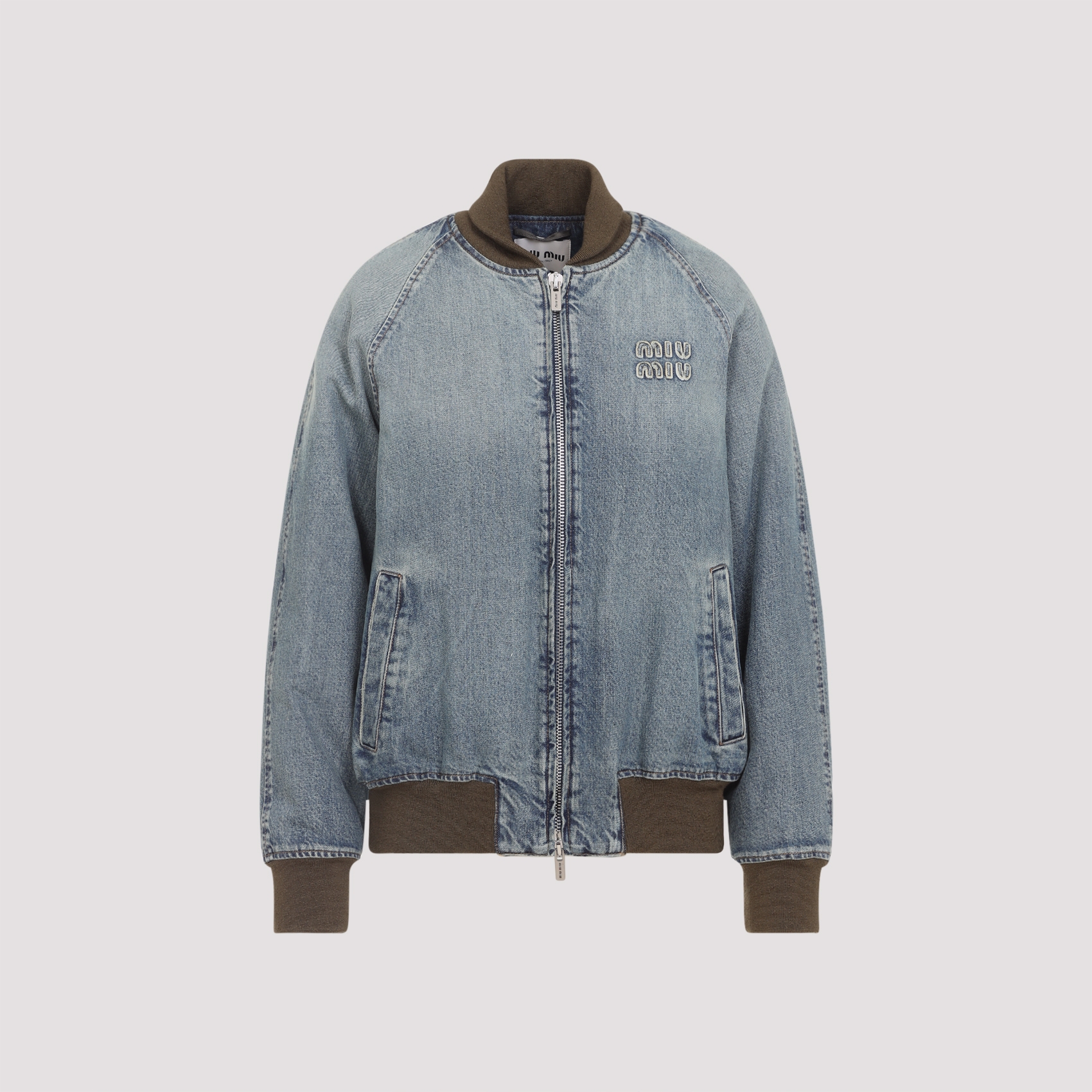 [Miu Miu] Bomber jacket SS26 GWB295SOOO.18UM