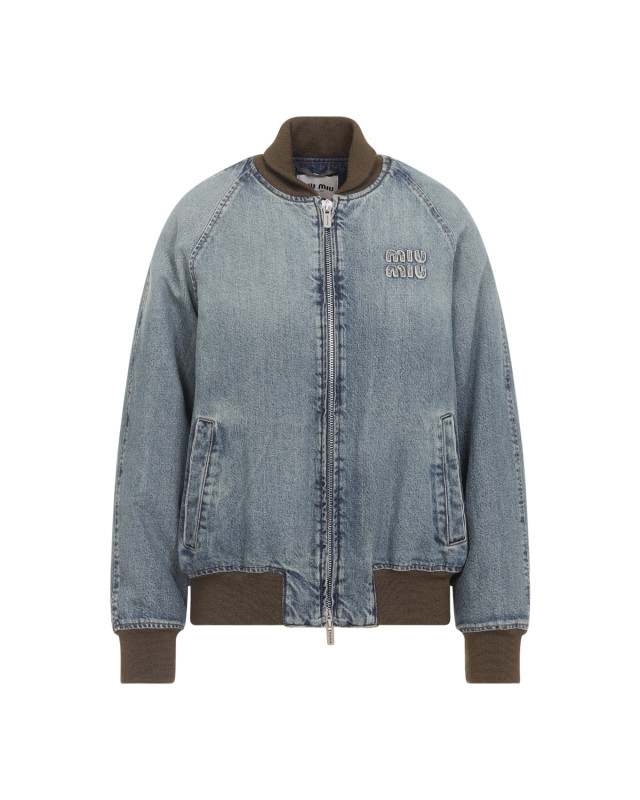 [Miu Miu] Bomber jacket SS26 GWB295SOOO.18UM