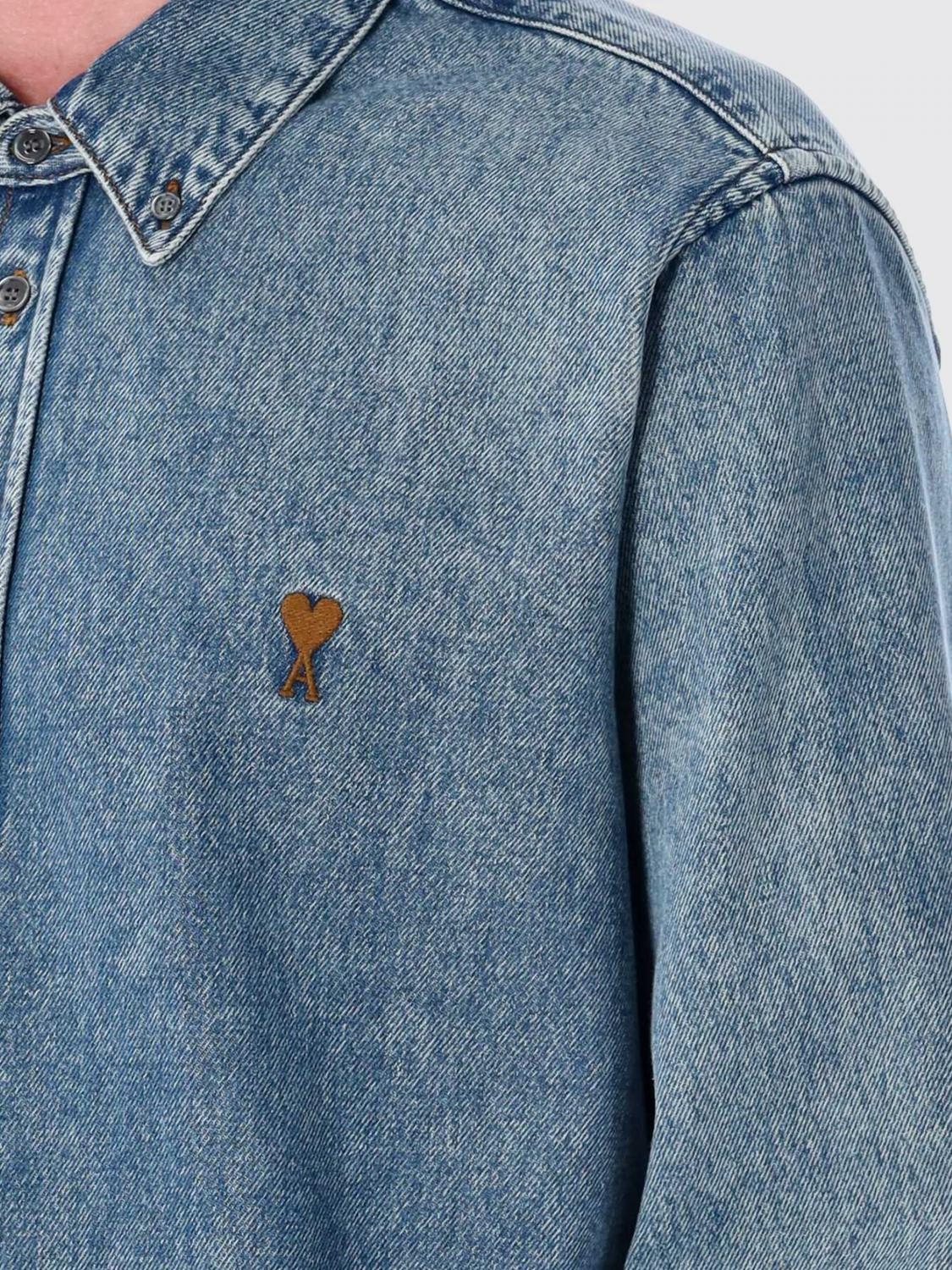 [Ami Paris] Shirts Long Sleeve SS26 USH786DE0056 480