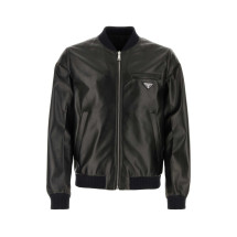[Prada] Leather Jacket FW26 UPW280SOOO038 F0002